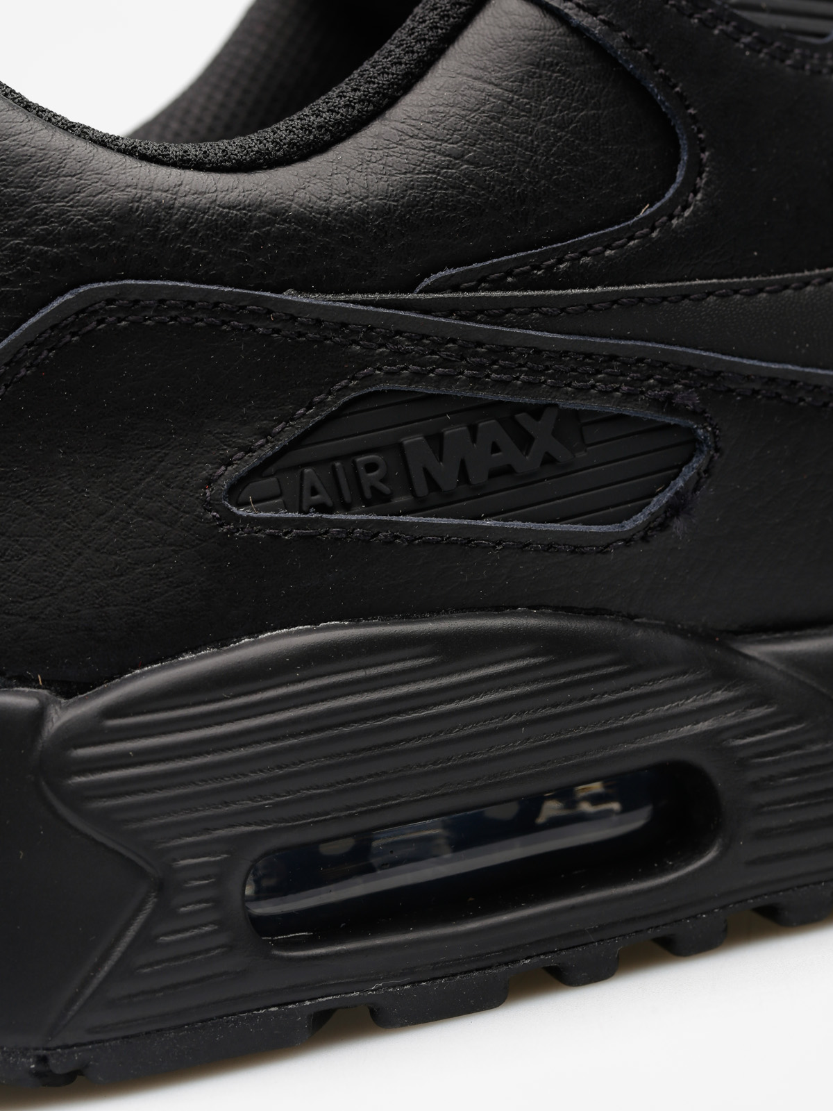 Detské topánky Nike Air Max 90 Leather Gs (black/black)