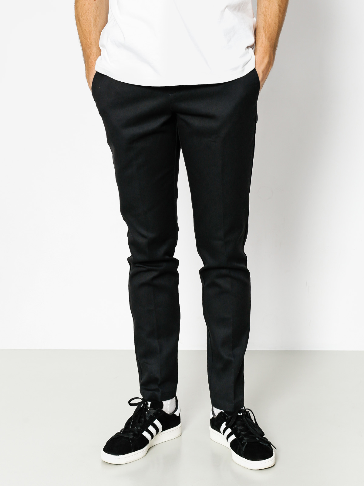 Nohavice Dickies WE872 Slim Fit Work Pant (black)