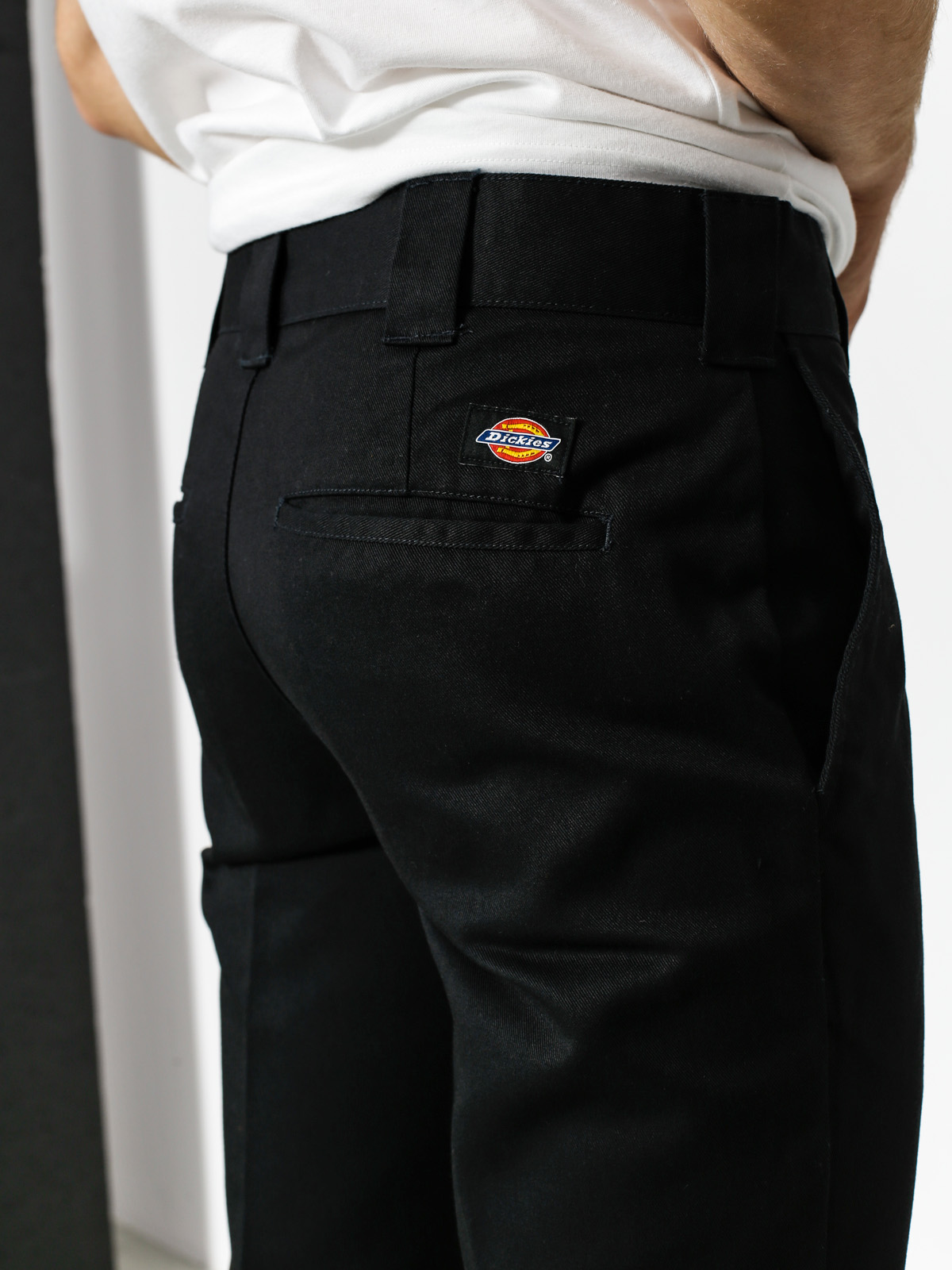 Nohavice Dickies WE872 Slim Fit Work Pant (black)