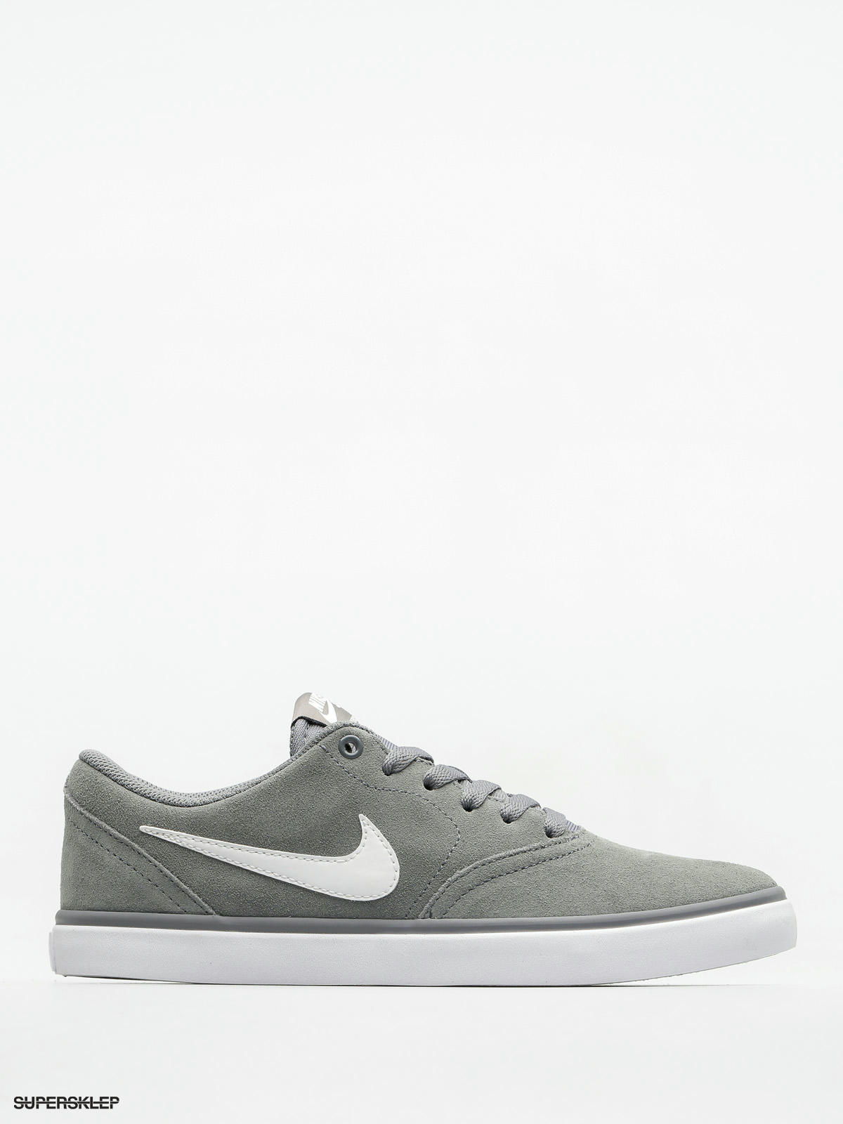 Top nky Nike SB Check Solar cool grey white