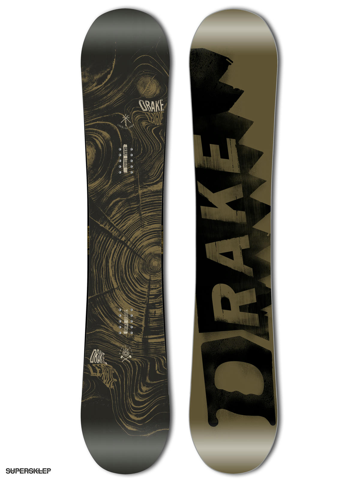 Metalen lijn controleren totaal Snowboard Drake League