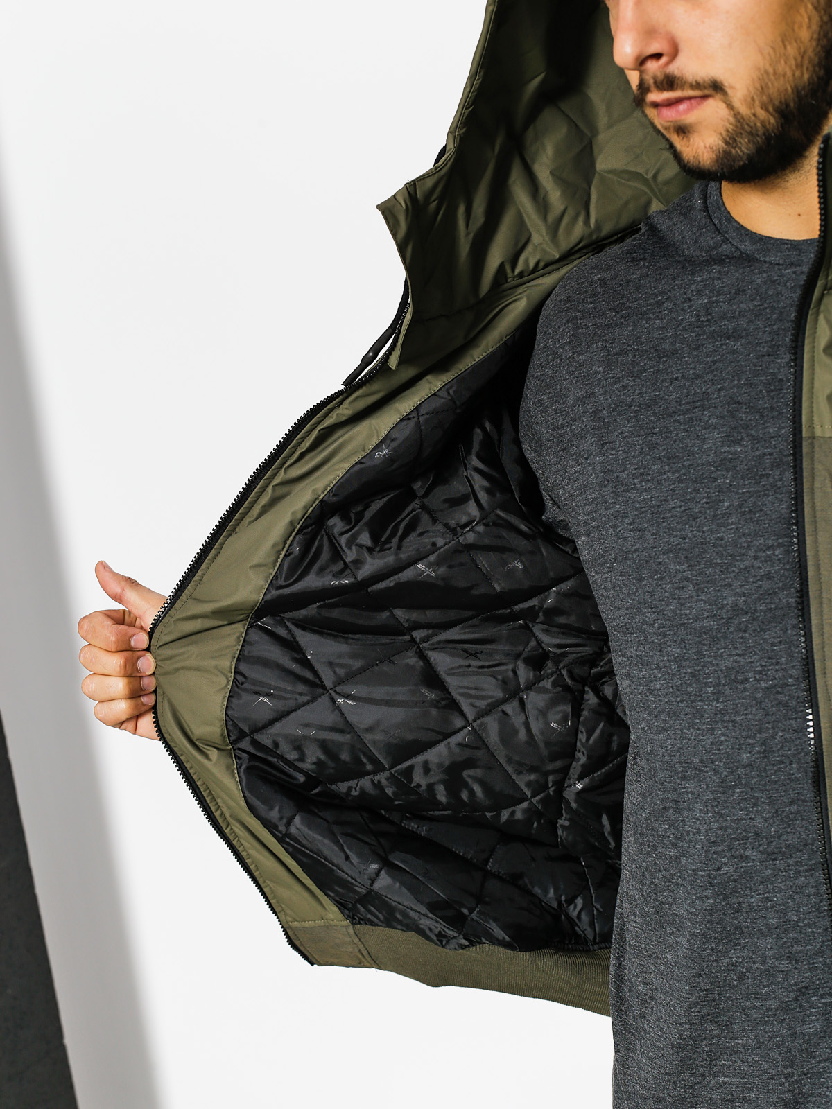 Bunda Iriedaily Insulaner Mel (olive grey)