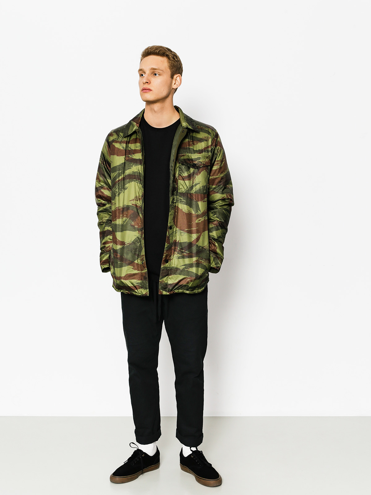Burton Bunda Wayland Dwn Shirt (brush camo)