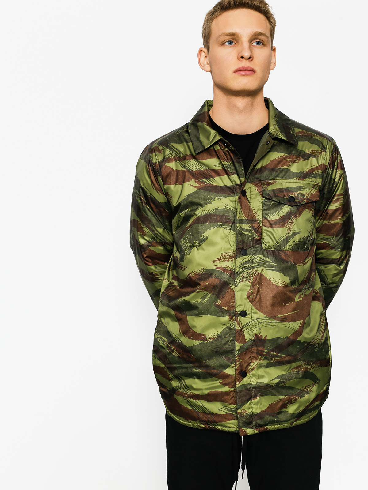 Burton Bunda Wayland Dwn Shirt (brush camo)