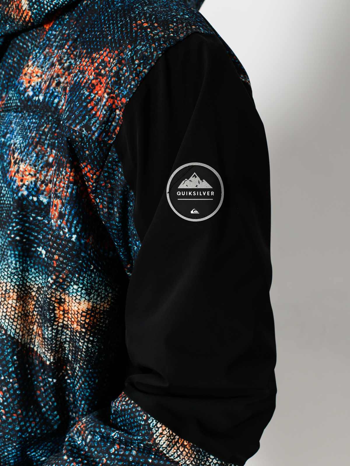 Pánska Snowboardová bunda Quiksilver Travis Rice Stretch (marine iguana real)