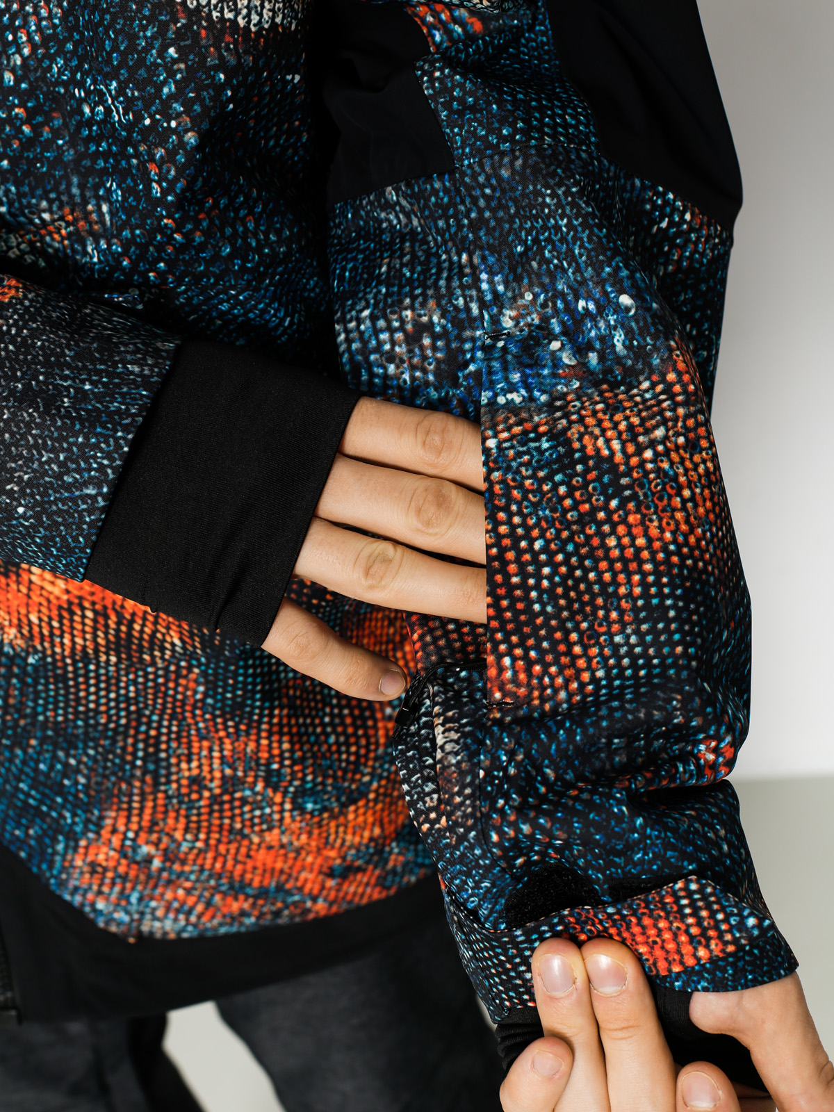 Pánska Snowboardová bunda Quiksilver Travis Rice Stretch (marine iguana real)