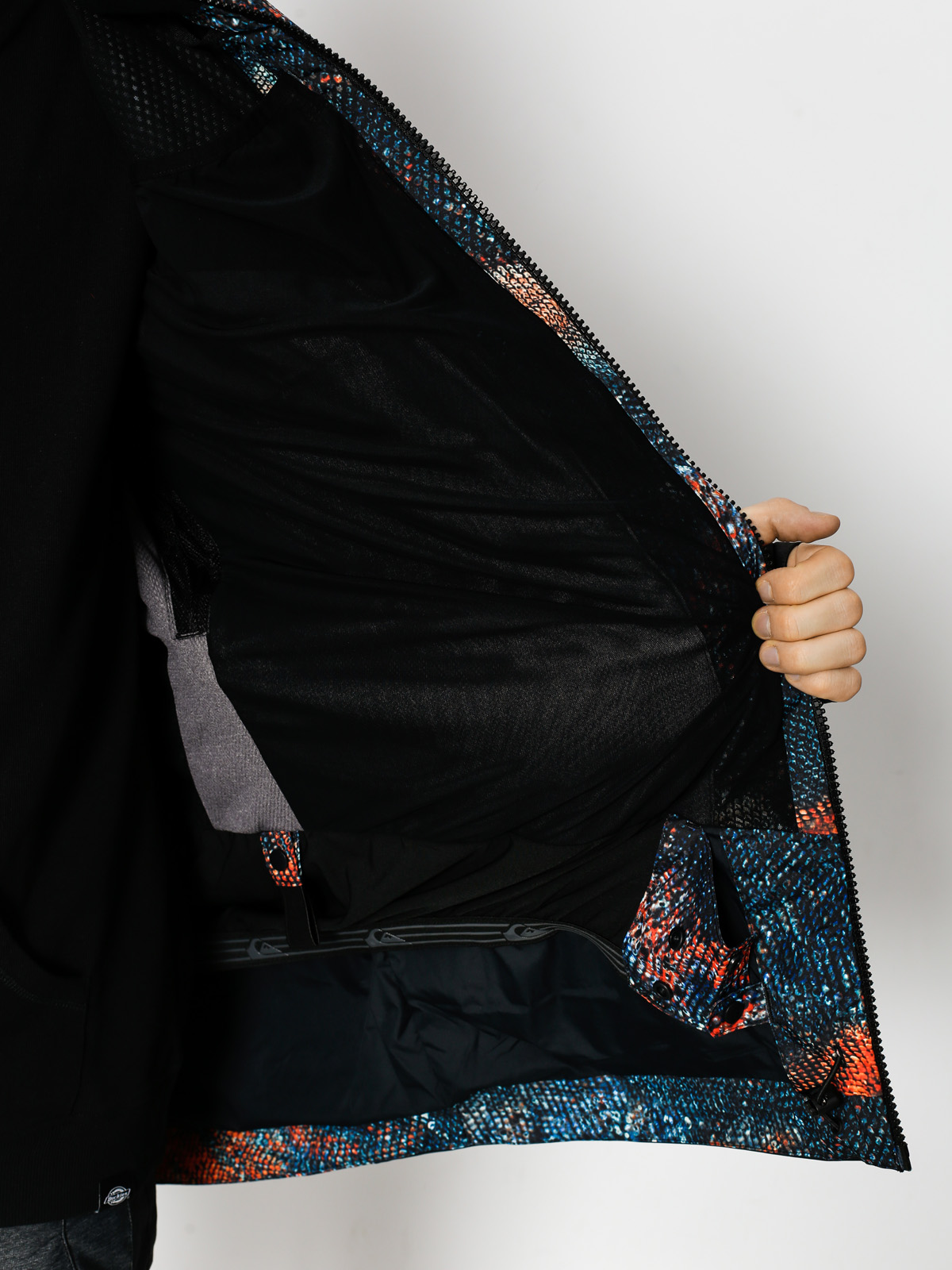 Pánska Snowboardová bunda Quiksilver Travis Rice Stretch (marine iguana real)