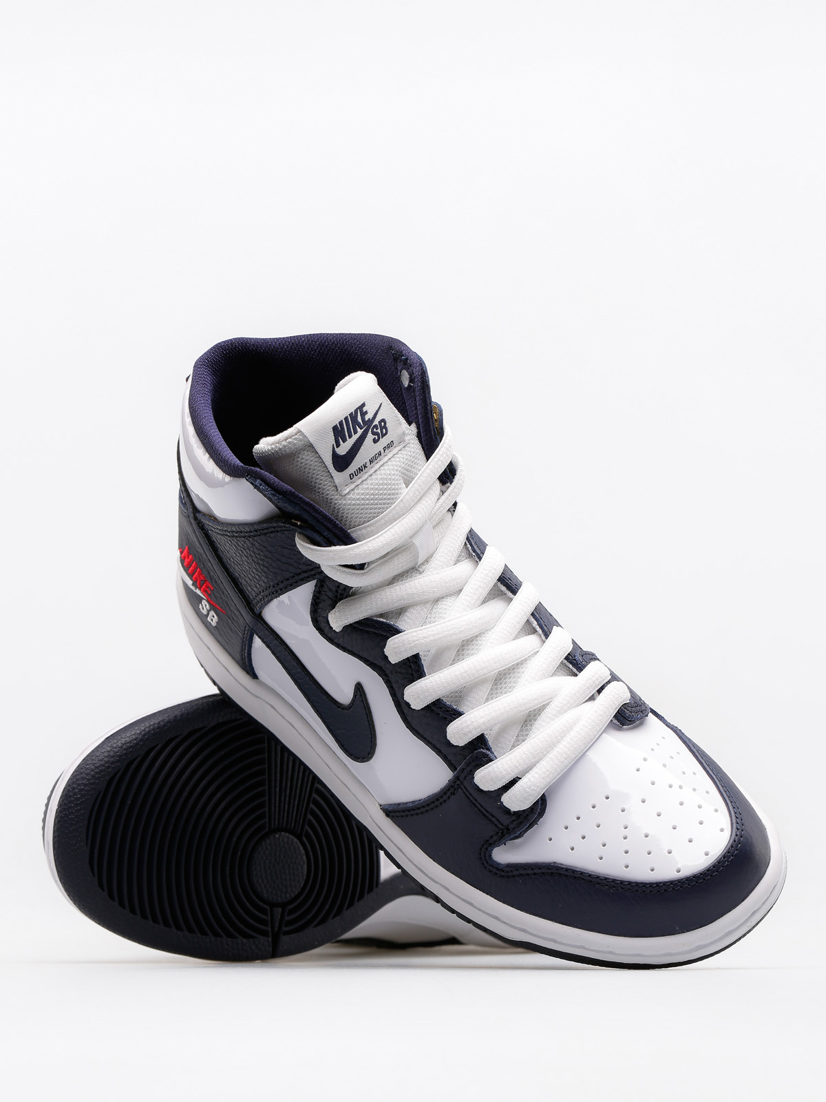 Nike SB Topánky Sb Zoom Dunk High Pro (obsidian/obsidian white university red)
