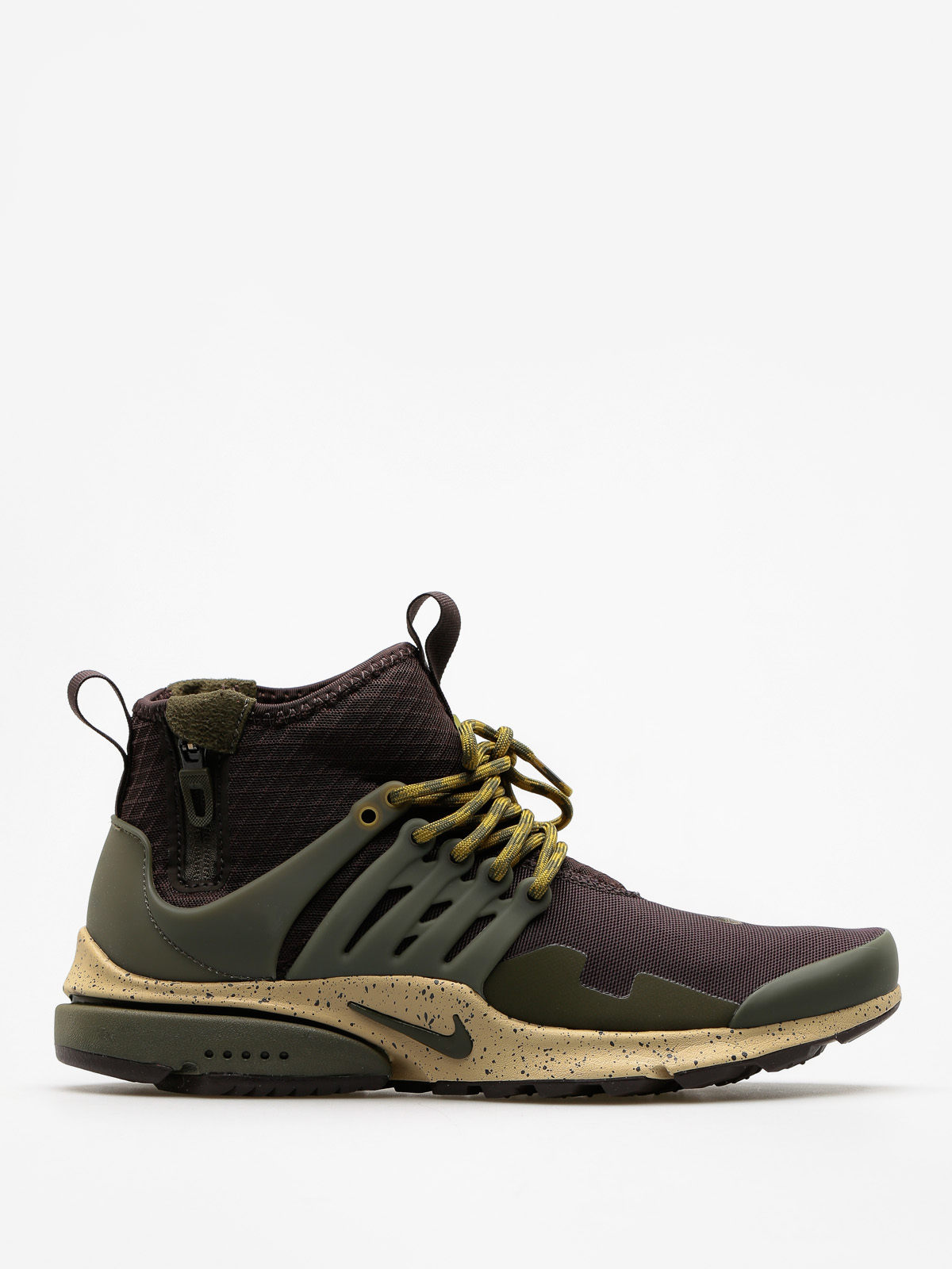 Topanky Nike Air Presto Utility Mid Top zelena velvet brown cargo khaki mushroom