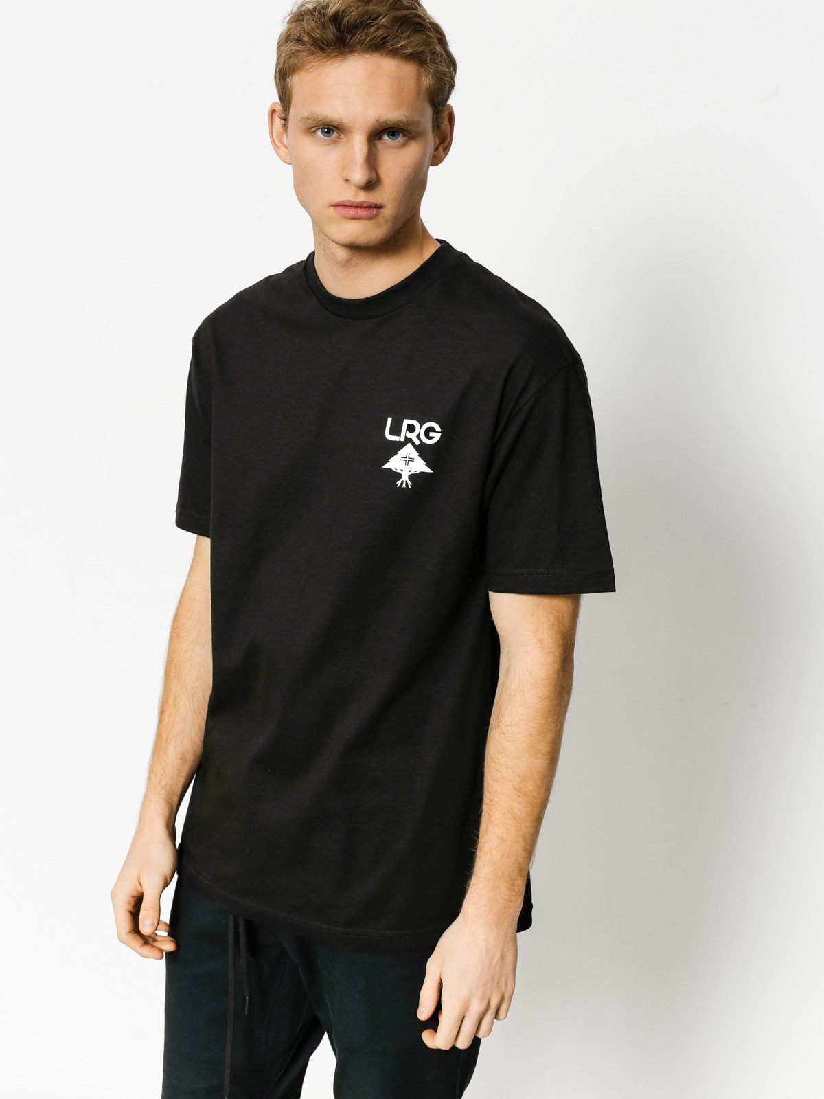 Tričko LRG Logo Plus (black)