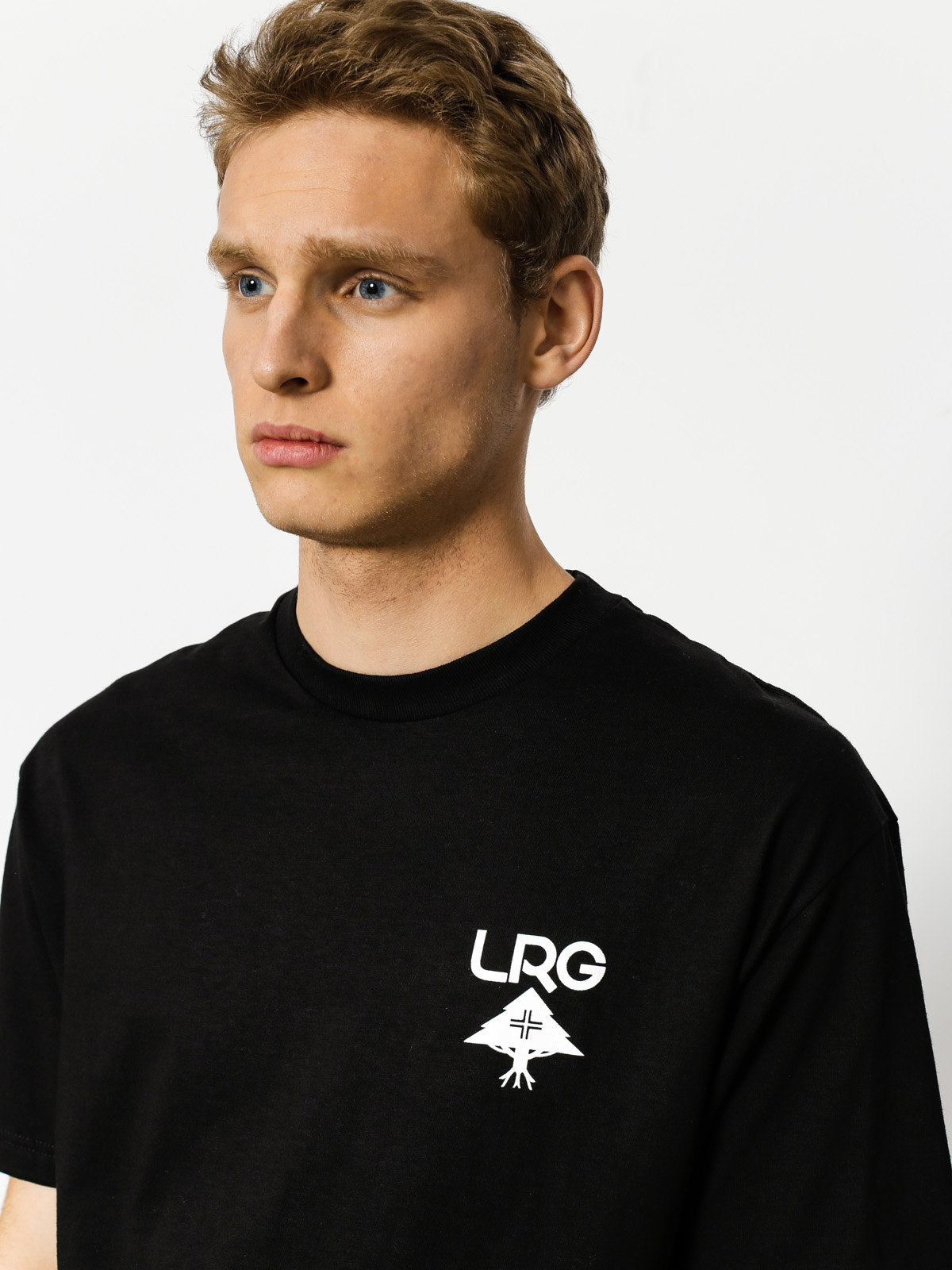 Tričko LRG Logo Plus (black)