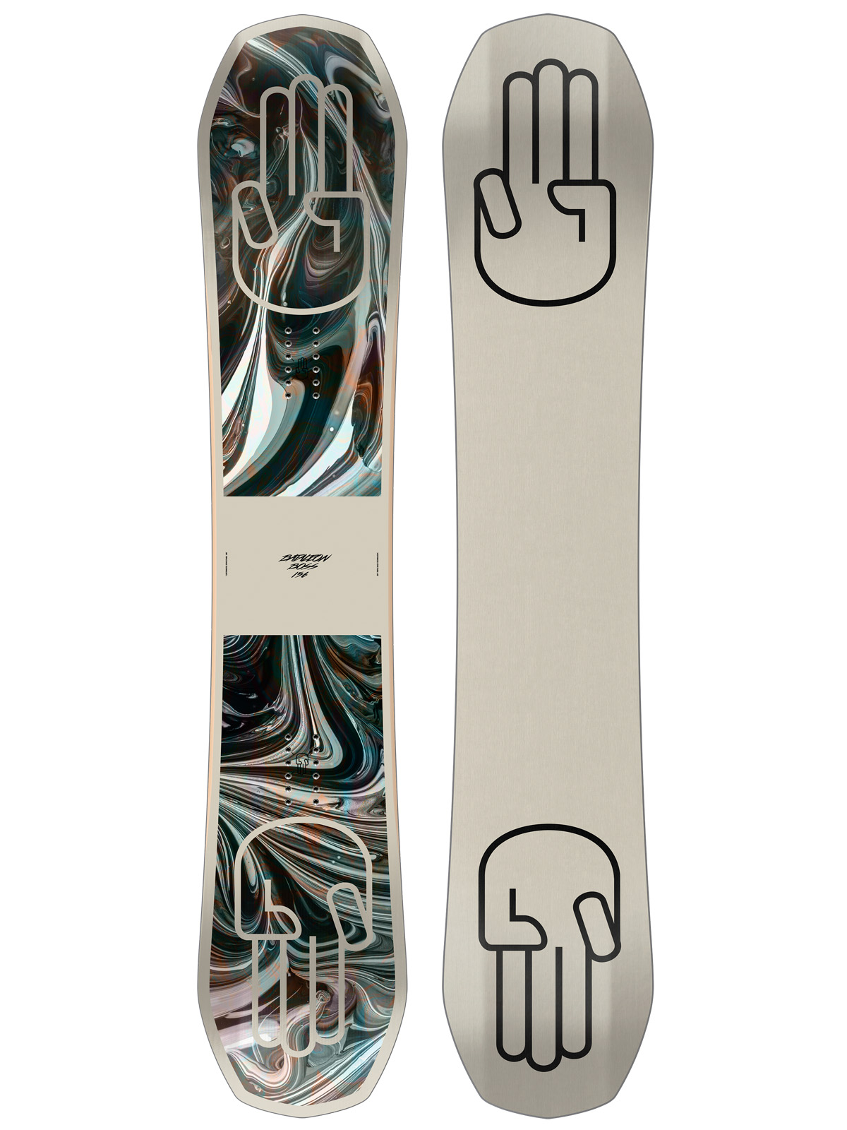 Pánska Bataleon Snowboard Boss (grey/black)