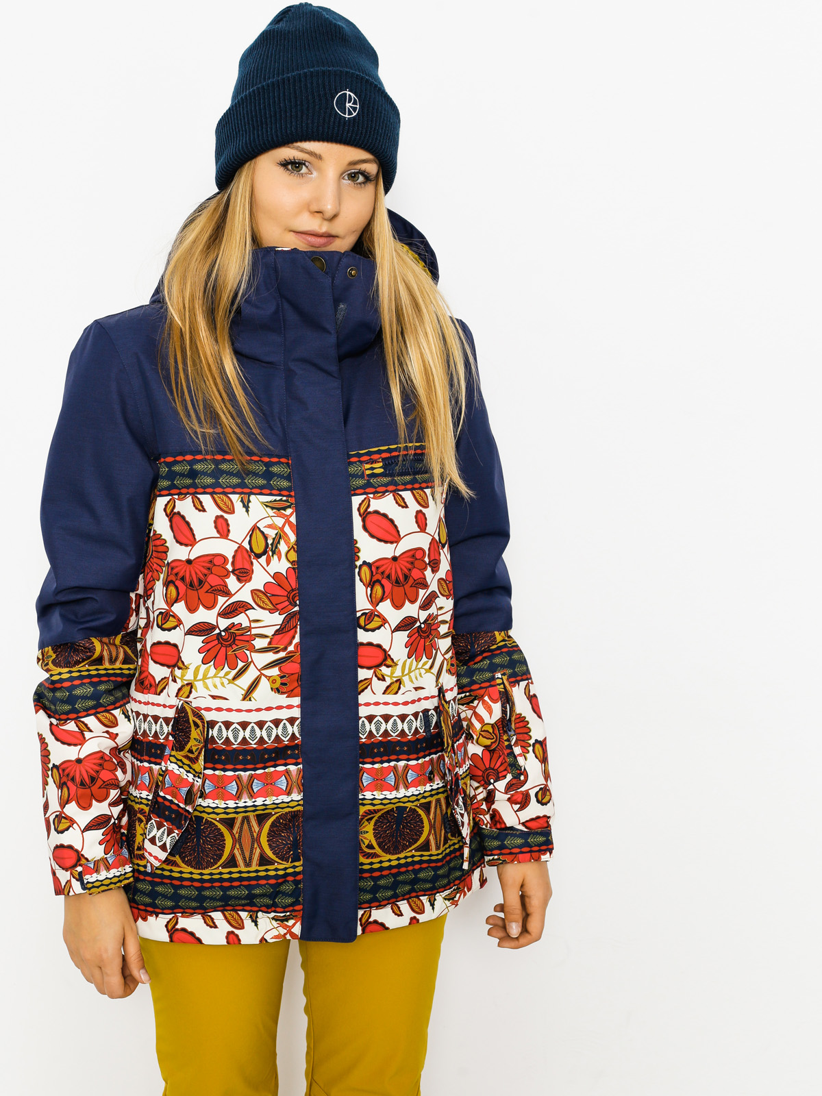 Dámska Snowboardová bundaRoxy  Torah Bright Rx Jetty Blo (botanic stripies)