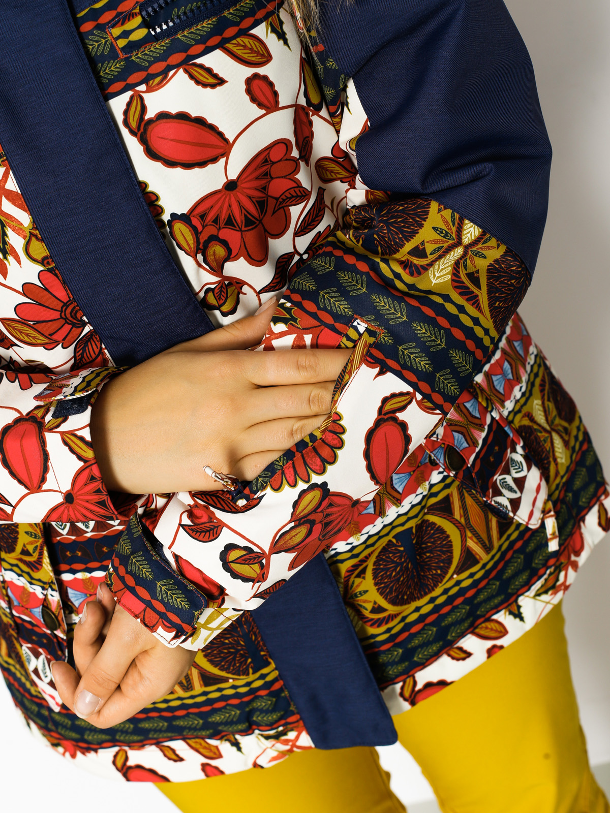 Dámska Snowboardová bundaRoxy  Torah Bright Rx Jetty Blo (botanic stripies)