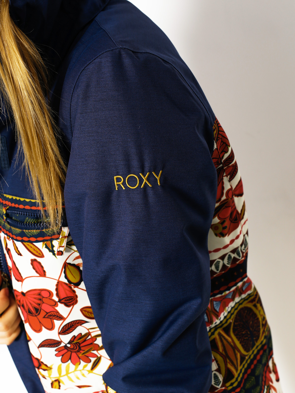 Dámska Snowboardová bundaRoxy  Torah Bright Rx Jetty Blo (botanic stripies)