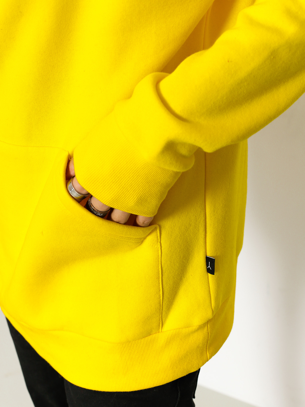 Mikina s kapucňou We Peace It Canary HD (yellow)