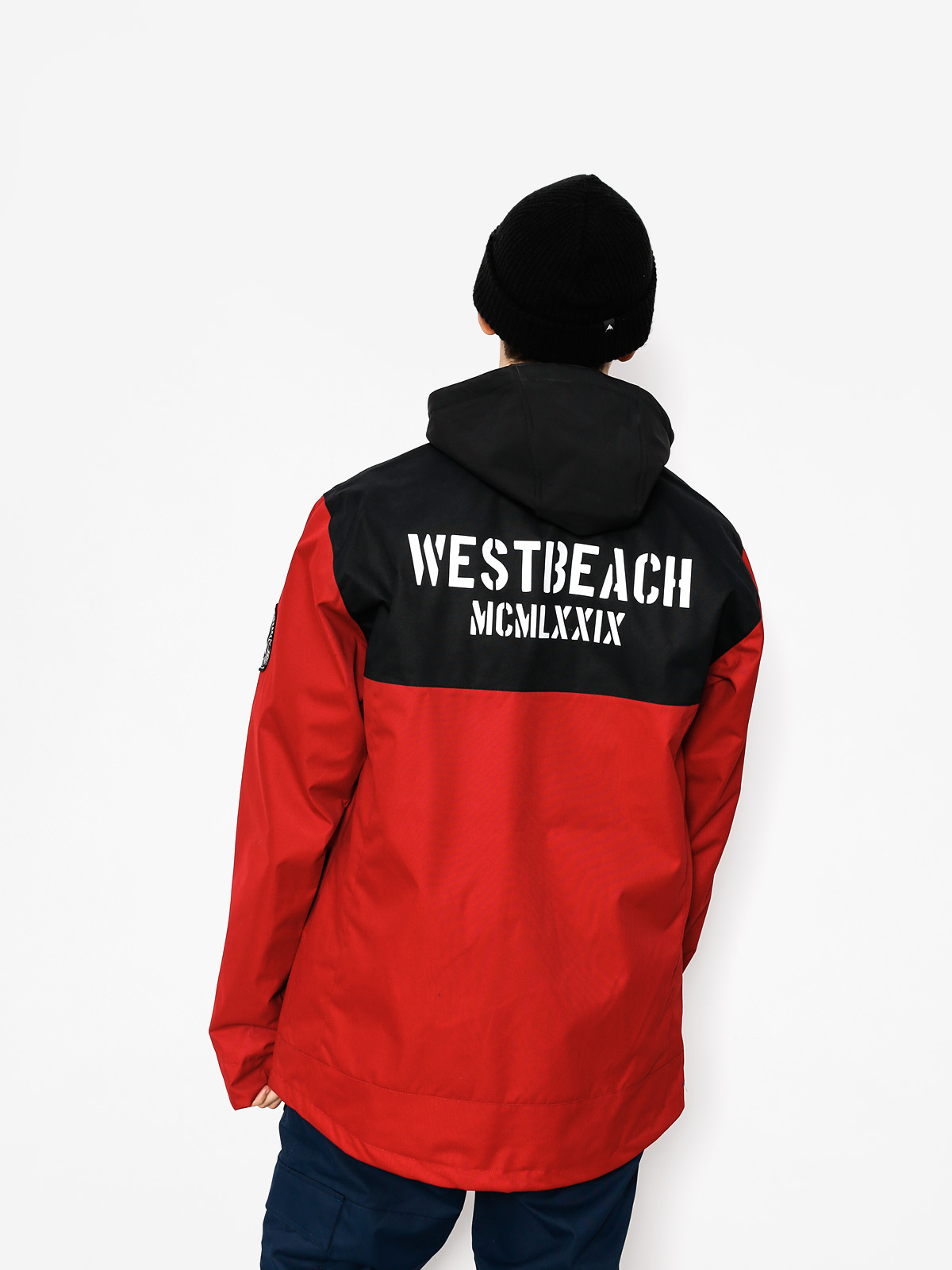 Pánska Snowboardová bunda Westbeach Dauntless Jacket (chilli red/black)