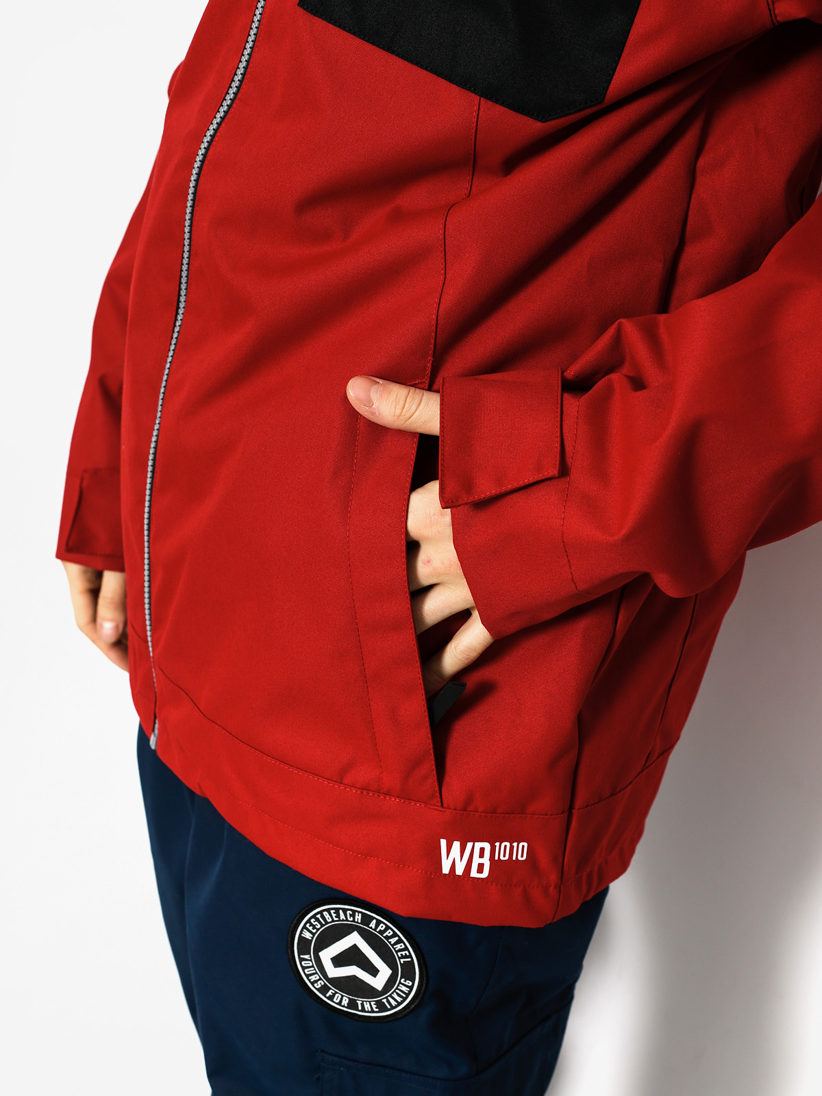 Pánska Snowboardová bunda Westbeach Dauntless Jacket (chilli red/black)