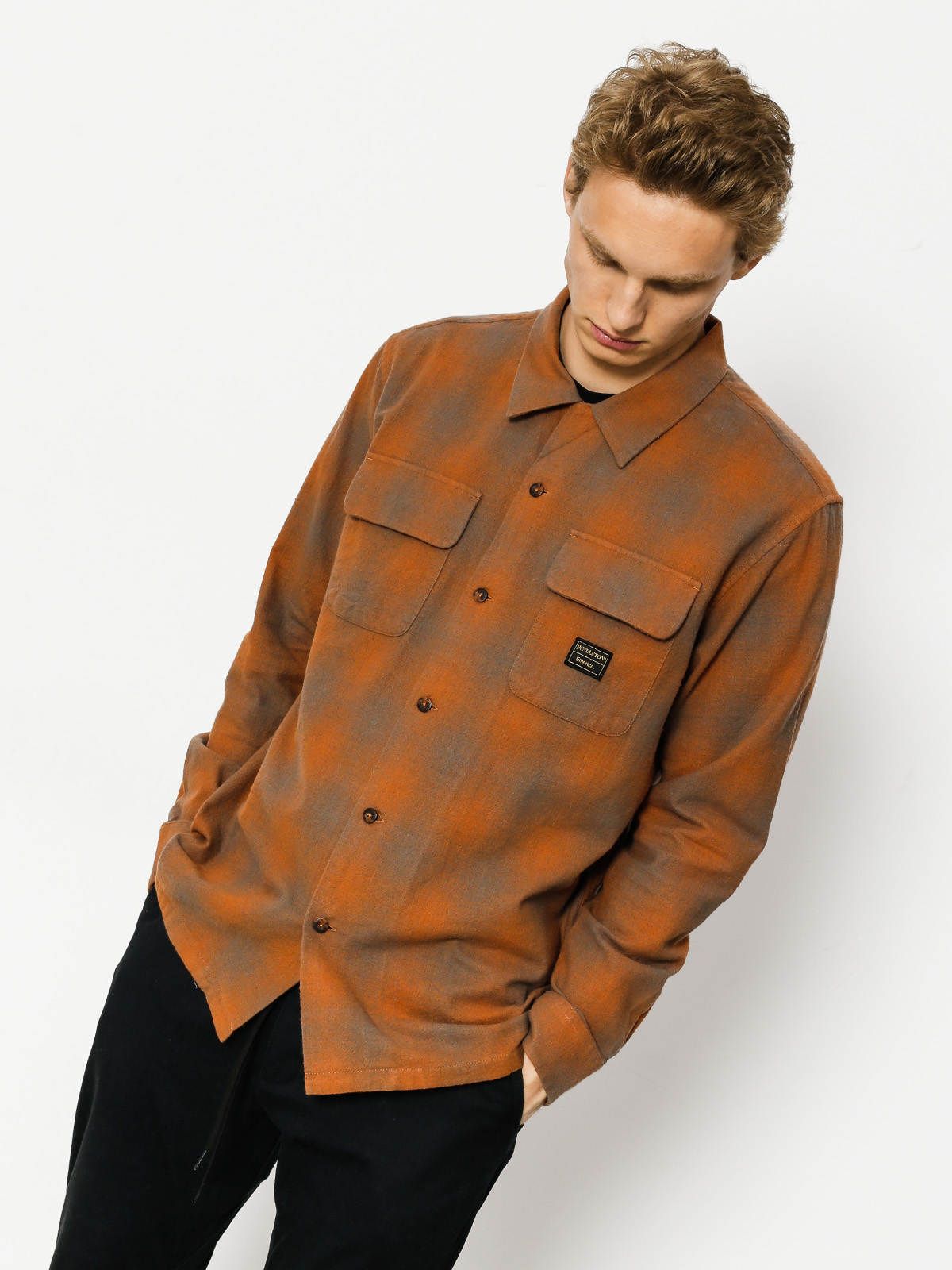 Košeľa Emerica Pendleton Ls (copper)