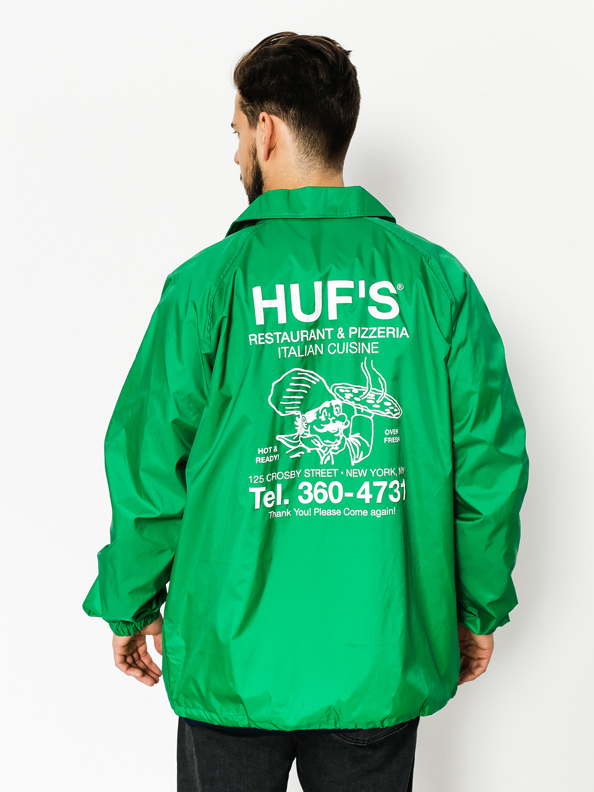 Bunda HUF Hufs Pizza (green)