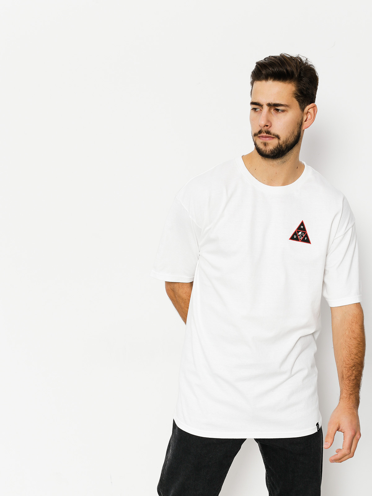 Tričko HUF Rosa Calvaria (white)