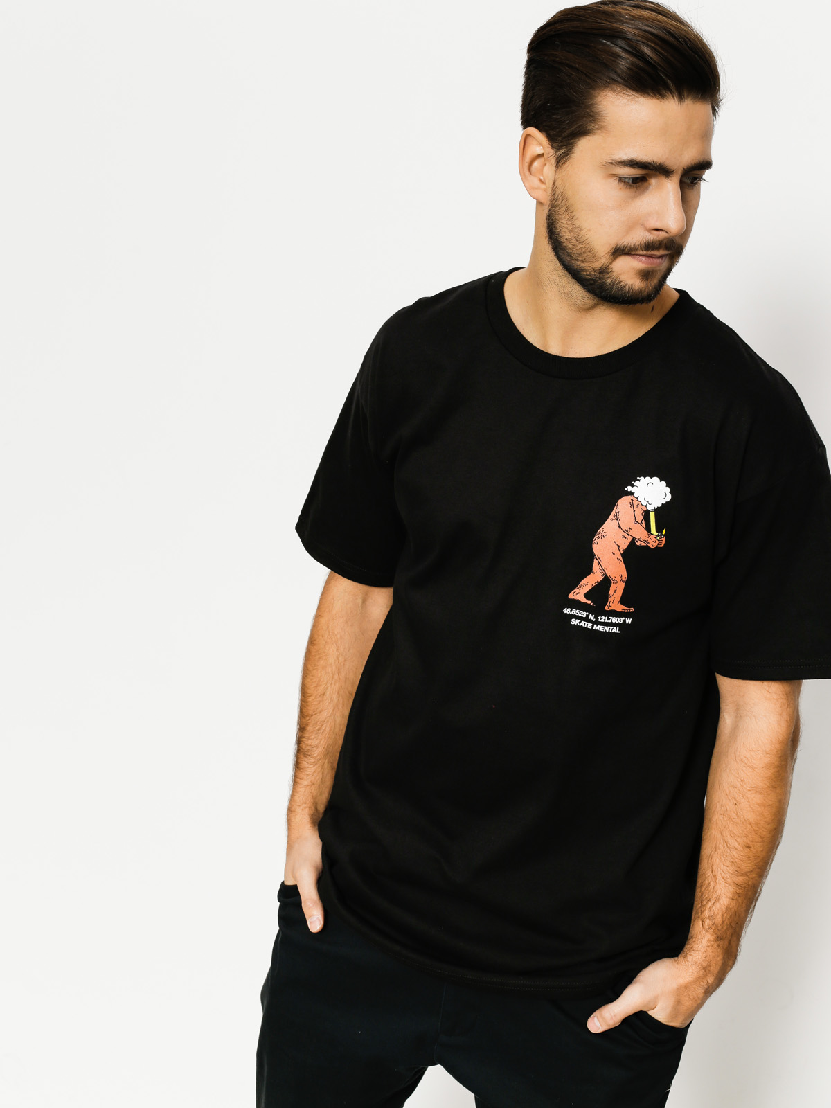 Tričko Skate Mental Have You Seen Him (black)