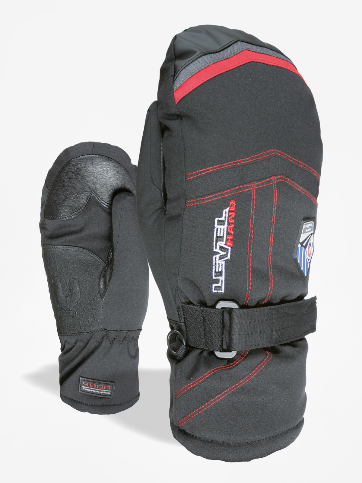 Rukavice Level Heli Jr Mitt (red)