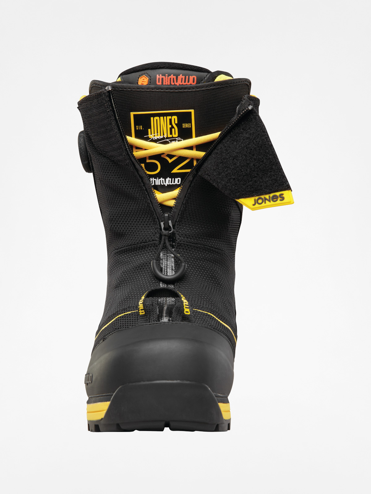 Pánske Obuv na snowboard ThirtyTwo Jones Mtb (black/yellow)