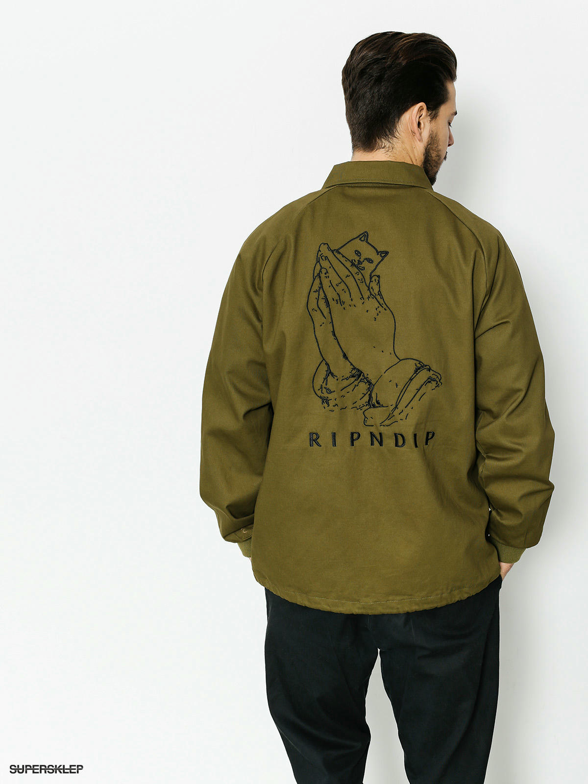 Bunda RipNDip Praying Hands Cotton Twill (olive)