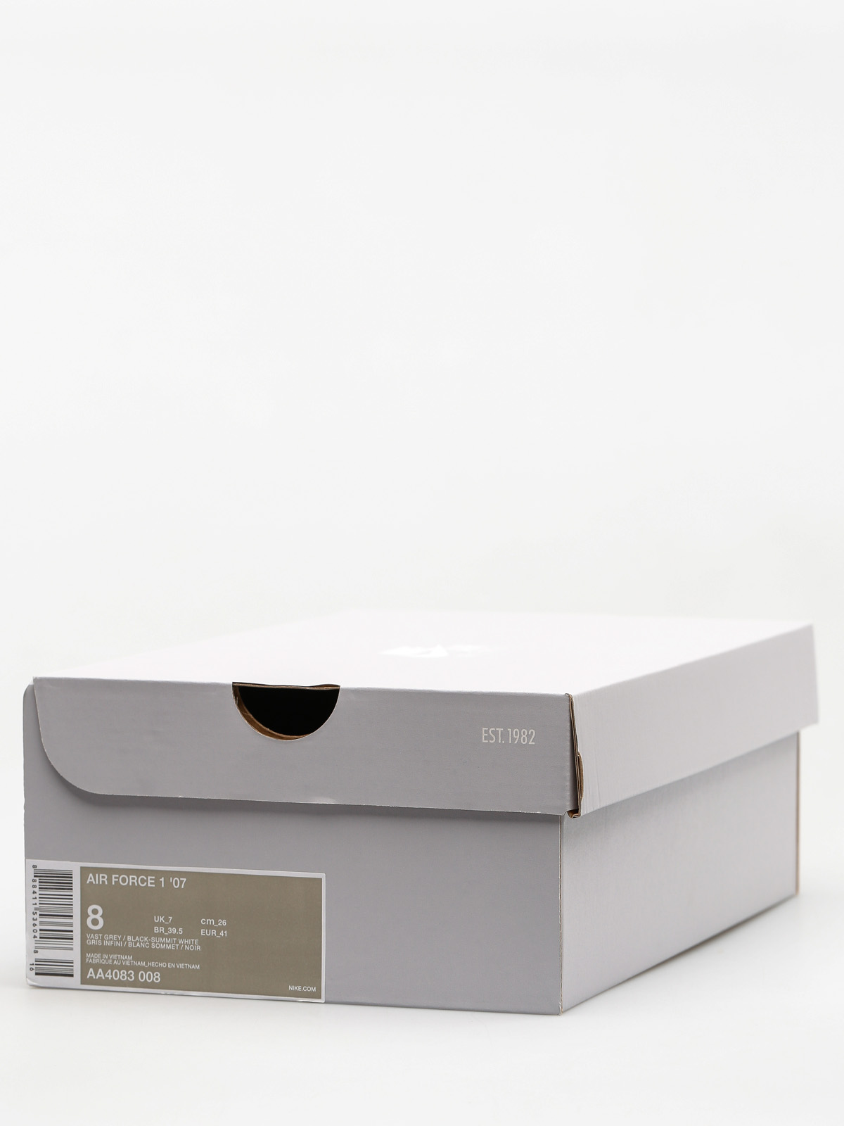 Topánky Nike Air Force 1 07 (vast grey/black summit white)