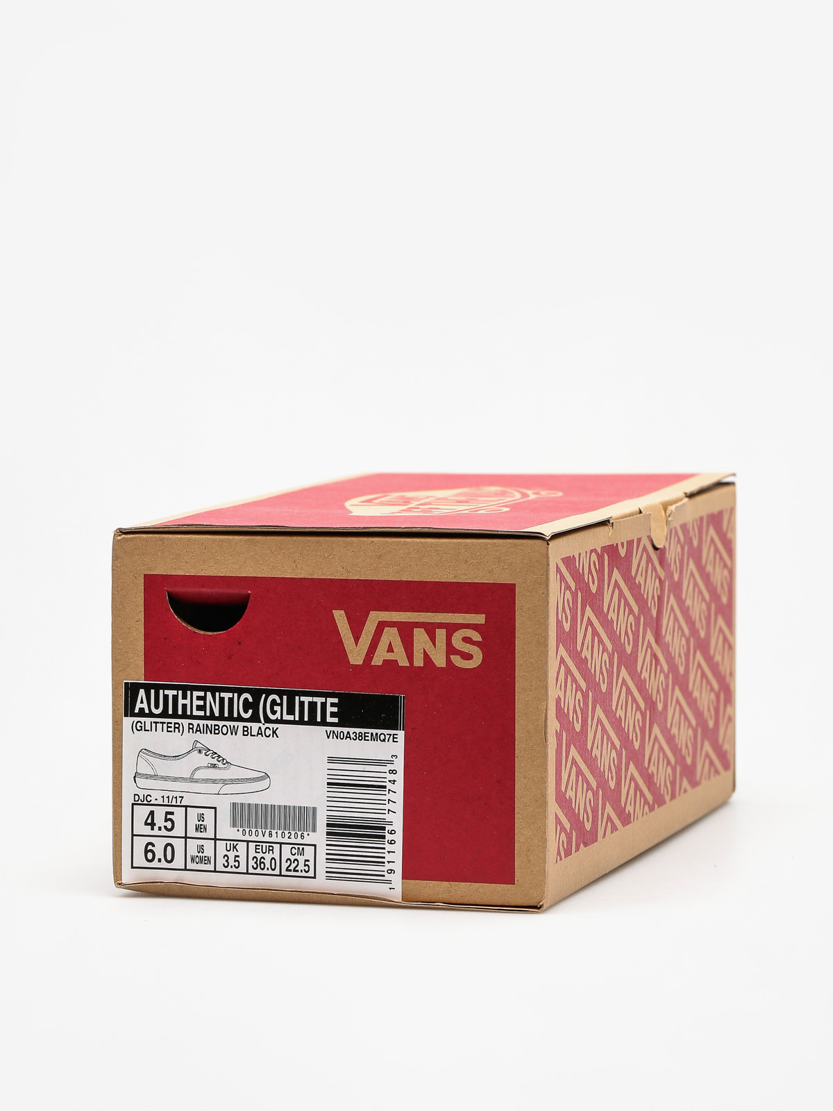 Topánky Vans Authentic (glitter/rainbow/black)