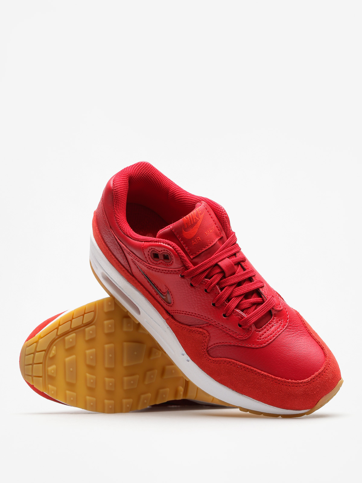 Topánky Nike Air Max 1 Premium Sc Wmn (gym red/gym red speed red)