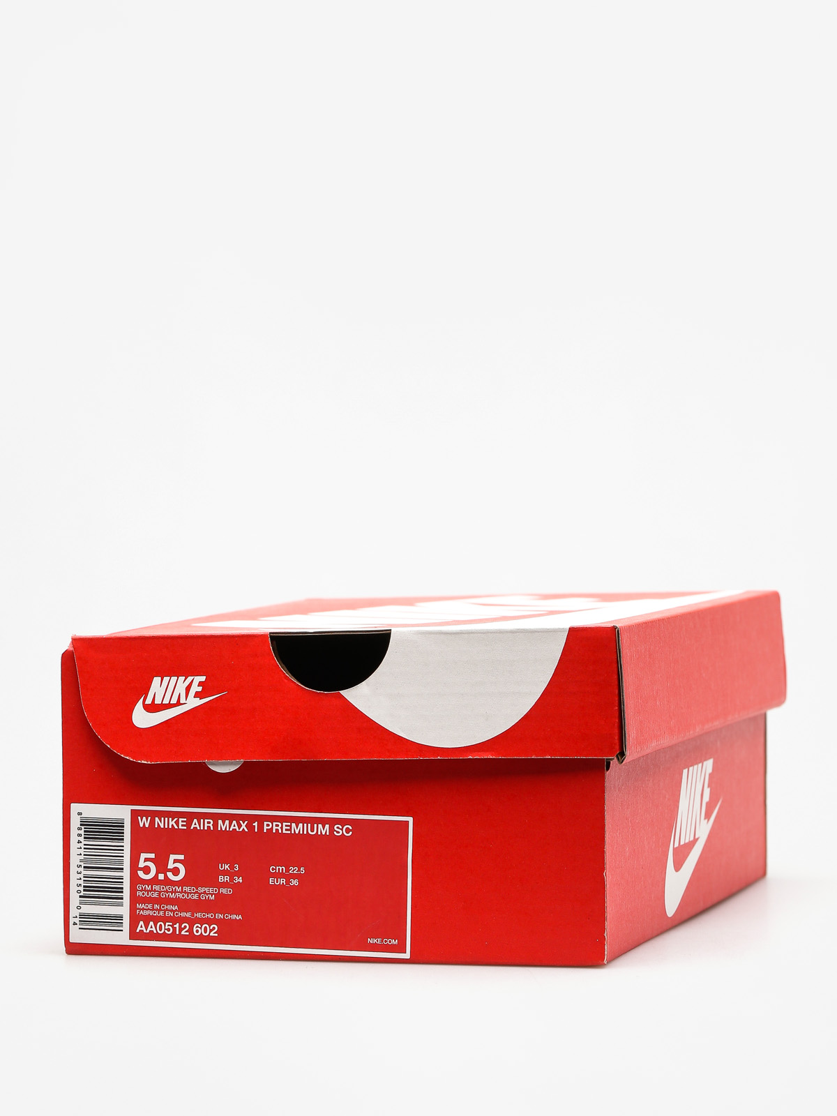 Topánky Nike Air Max 1 Premium Sc Wmn (gym red/gym red speed red)