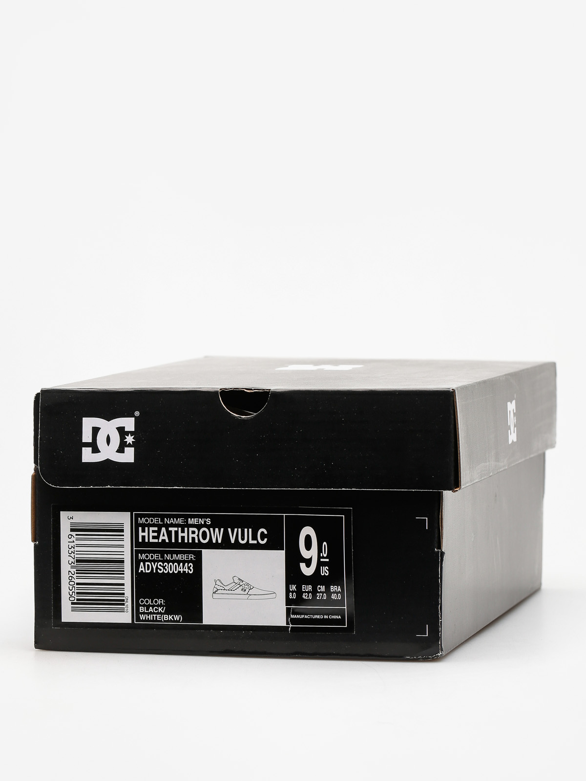 Topánky DC Heathrow Vulc (black/white)