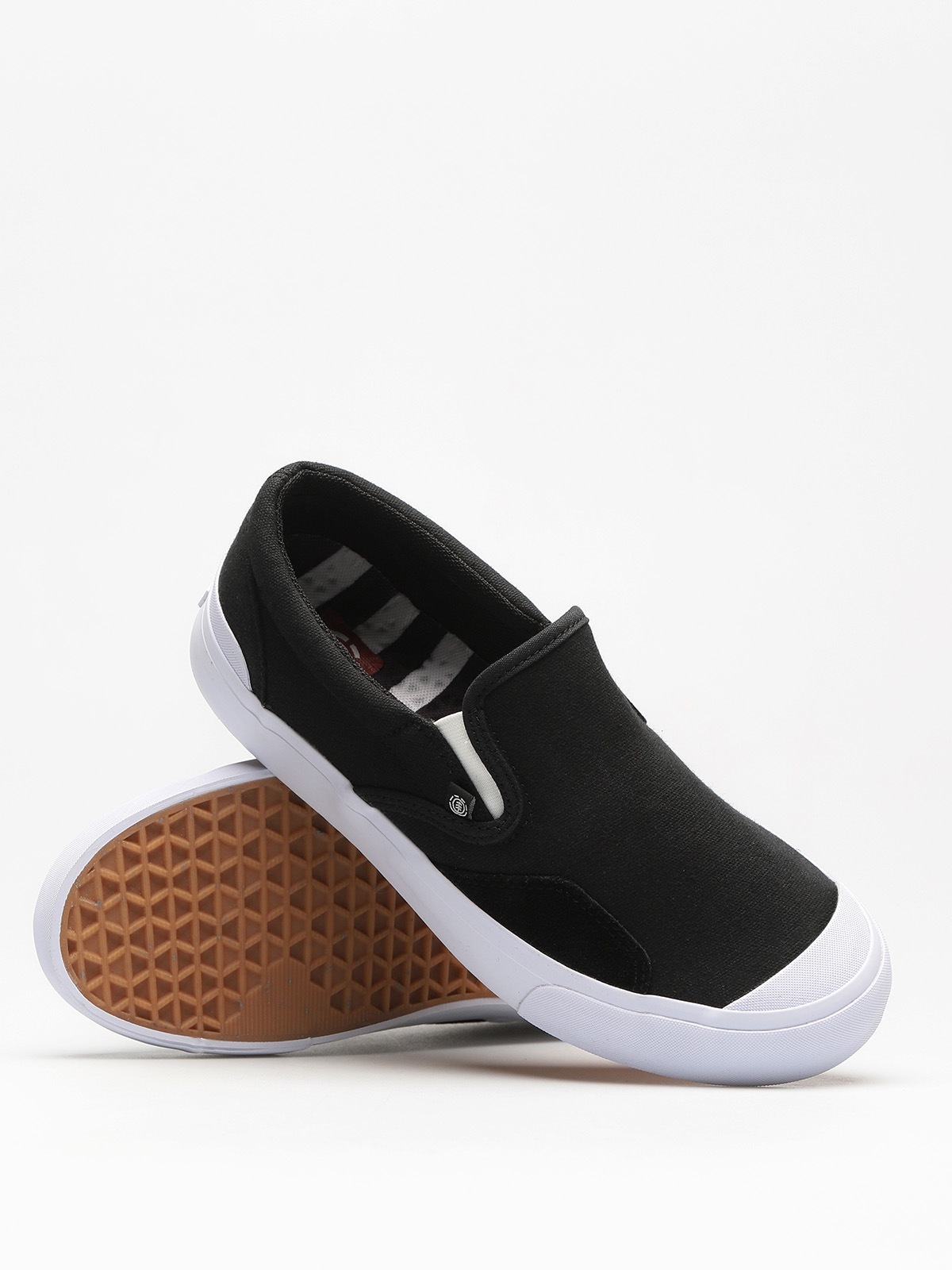  Topánky Element Spike Slip (black white)