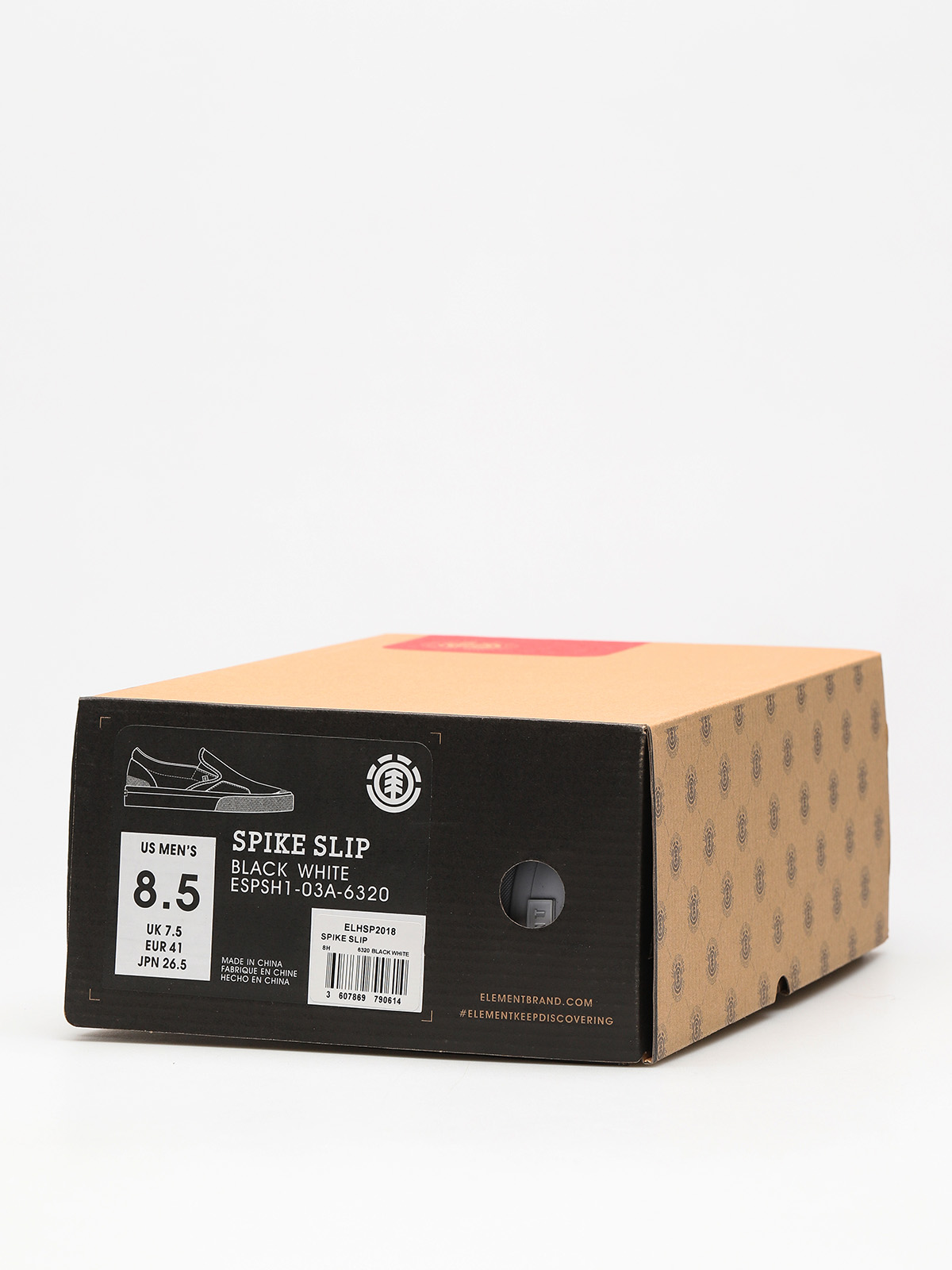  Topánky Element Spike Slip (black white)