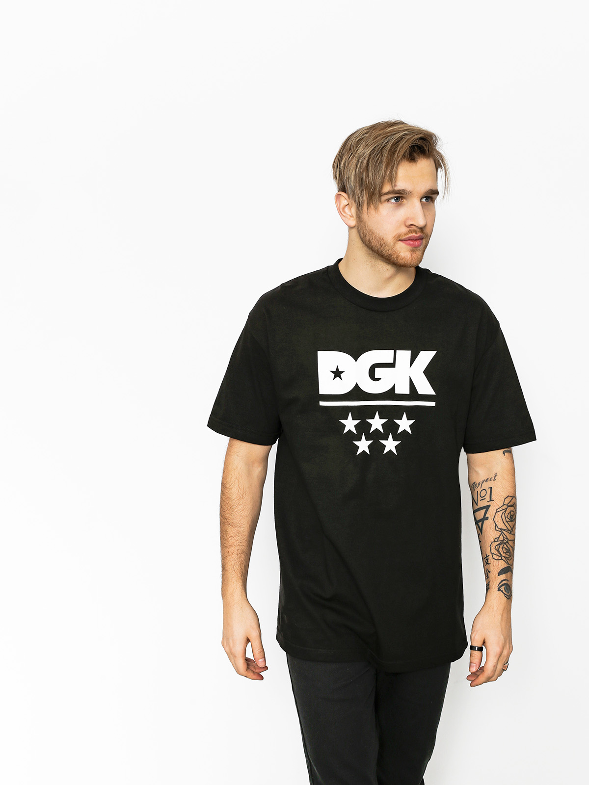  Tričko DGK All Star (black)