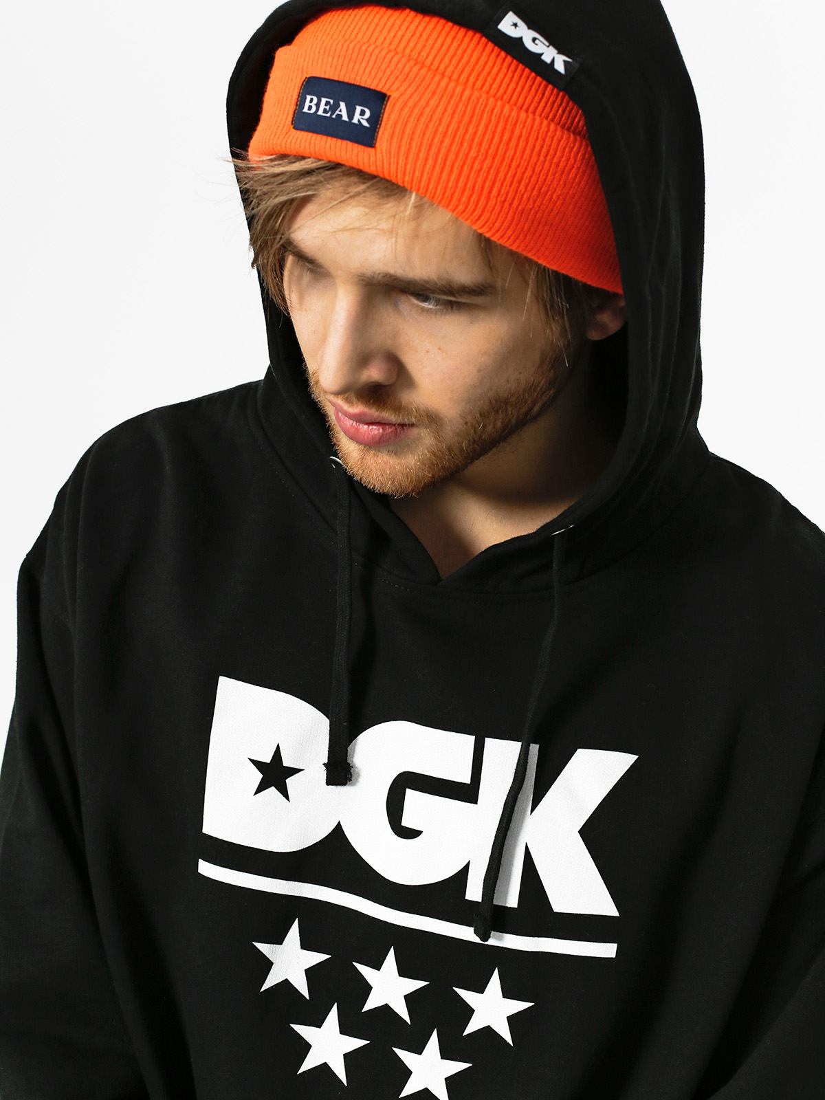  Mikina s kapucňou DGK All Star HD (black)