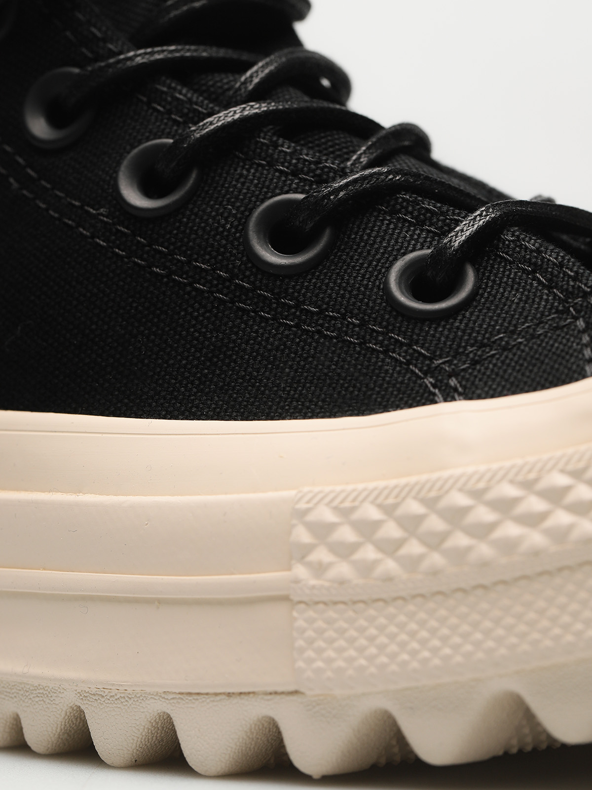  Tenisky Converse  Chuck Taylor As Lift Ripple Hi Wmn (black/black/natural)