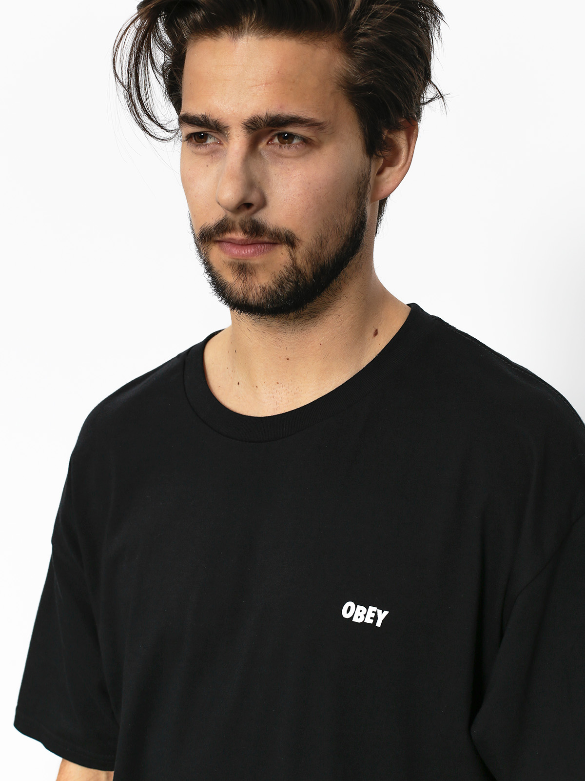 Tričko OBEY Palace Of Power (blk)