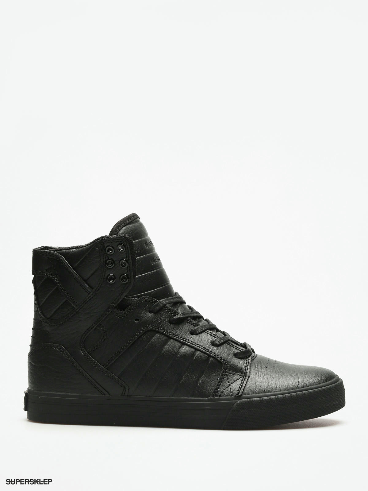 Supra skytop sale black black red