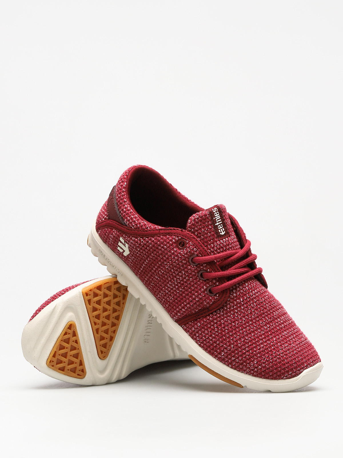 Topánky Etnies Scout Wmn (burgundy/tan/gum)