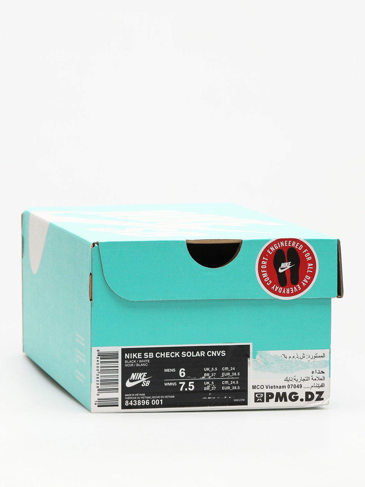 Topánky Nike SB Check Solar (black/white)