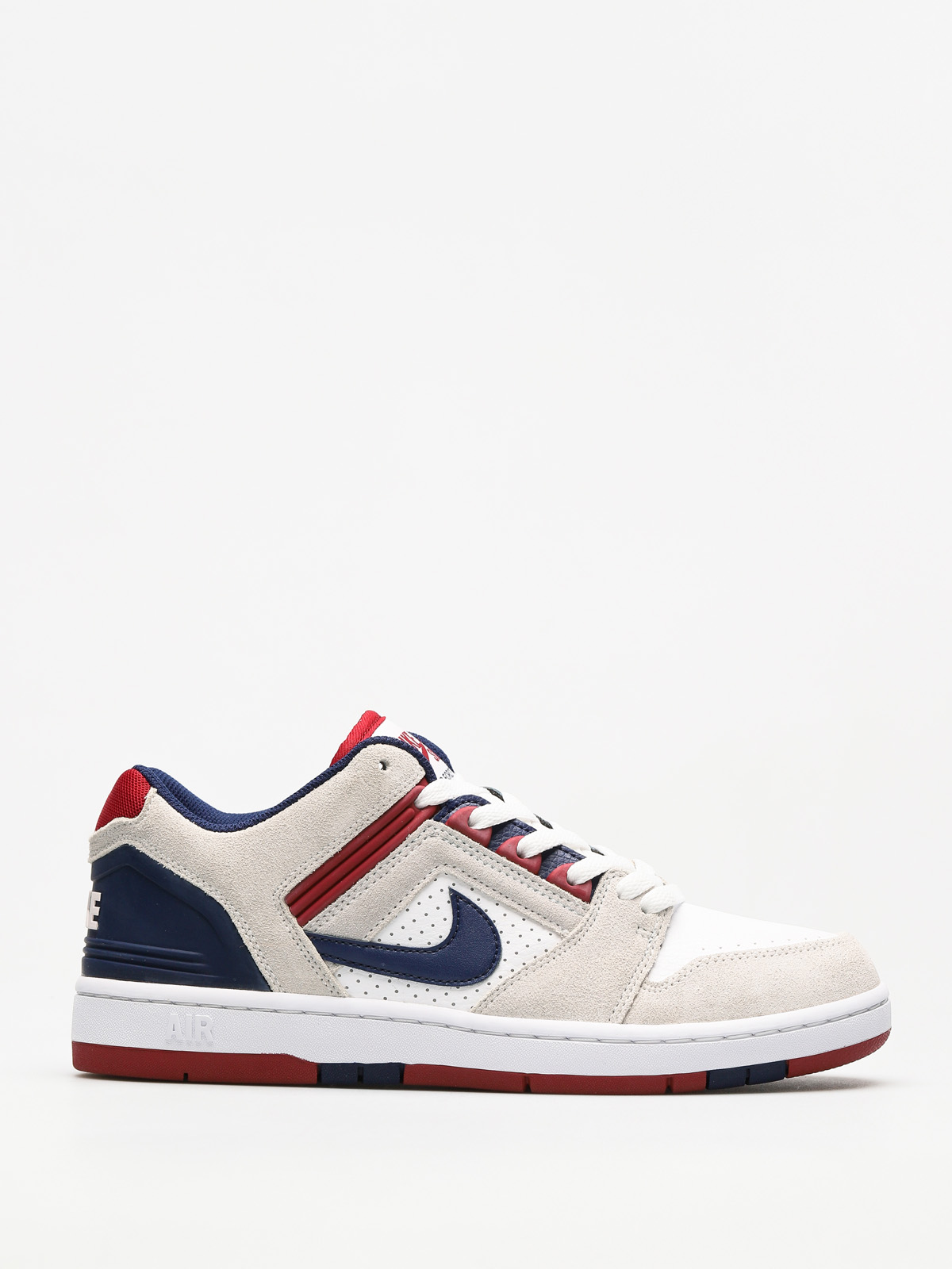Topánky Nike SB Air Force II Low (white/blue void red crush white)
