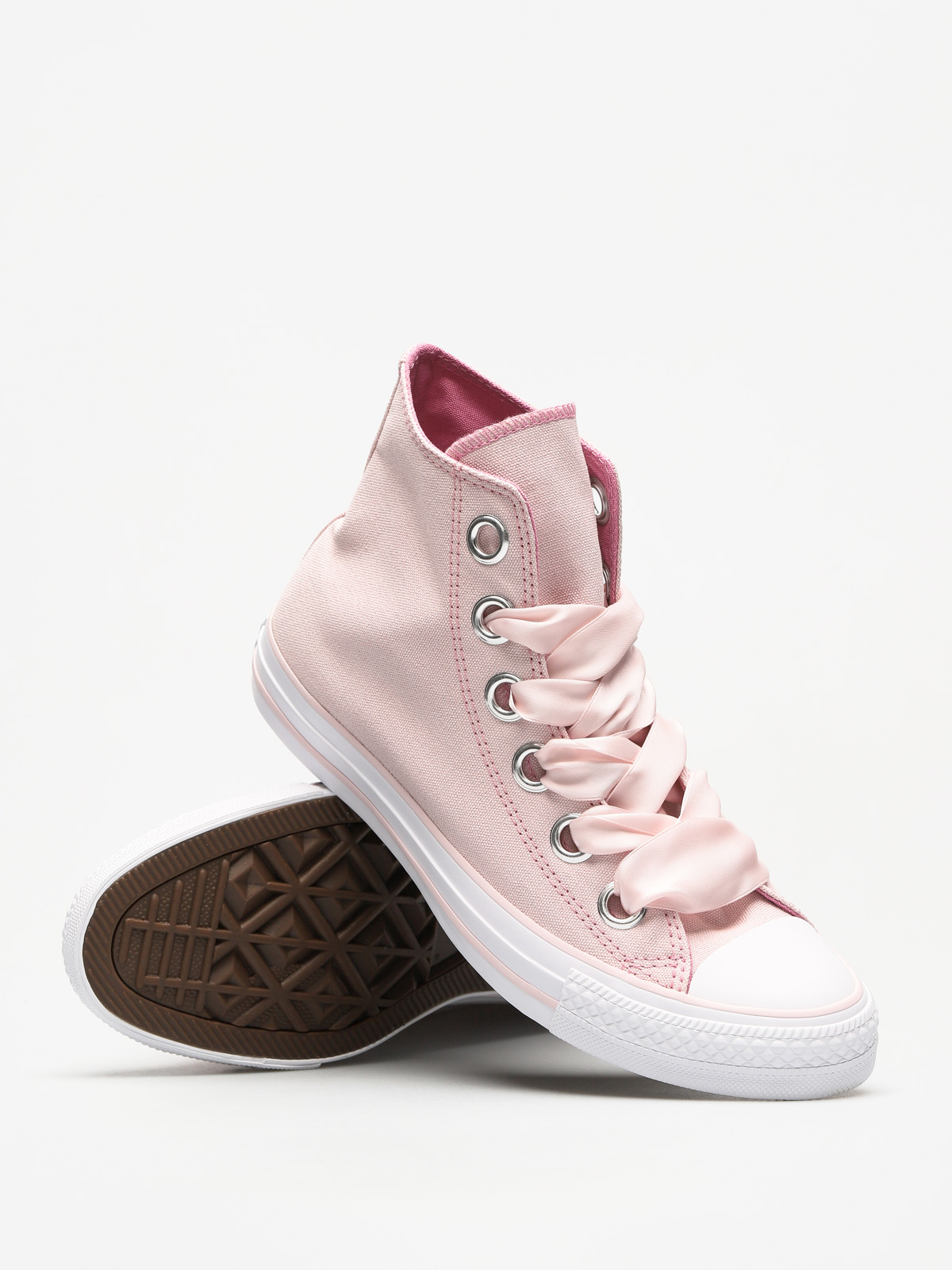 Converse big eyelet rose sale