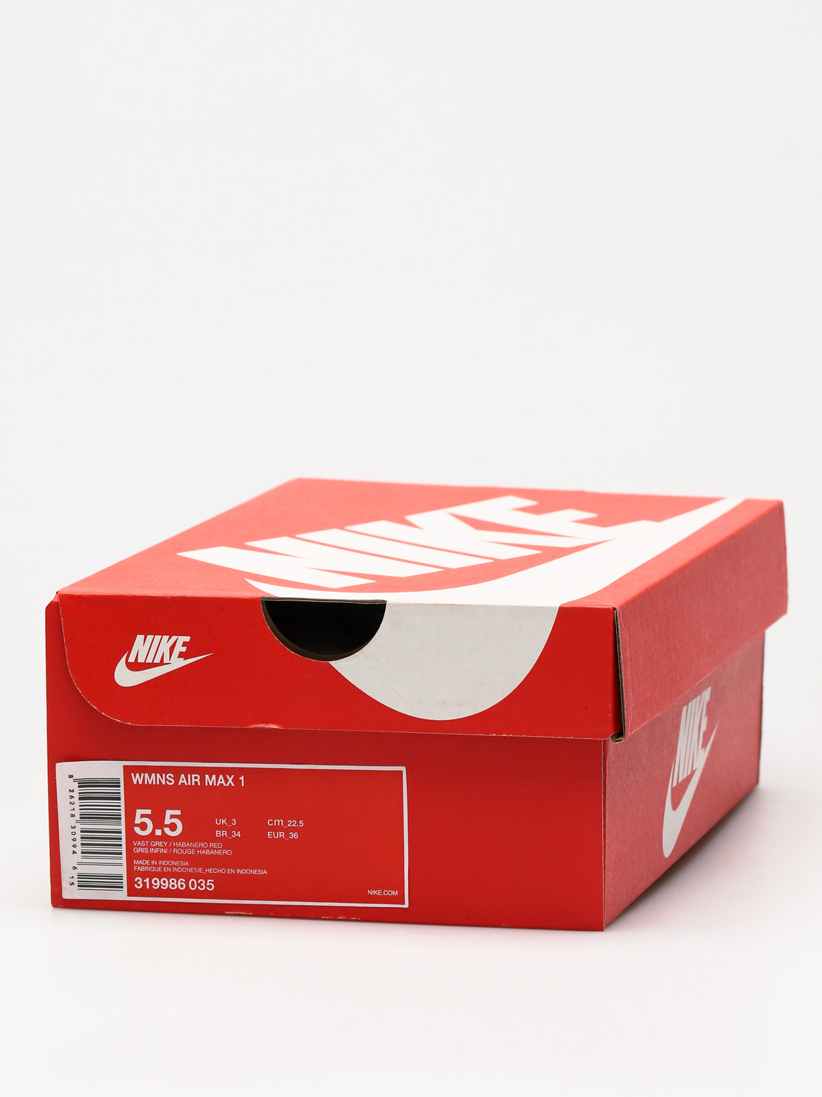 Topánky Nike Air Max 1 Wmn (vast grey/habanero red)