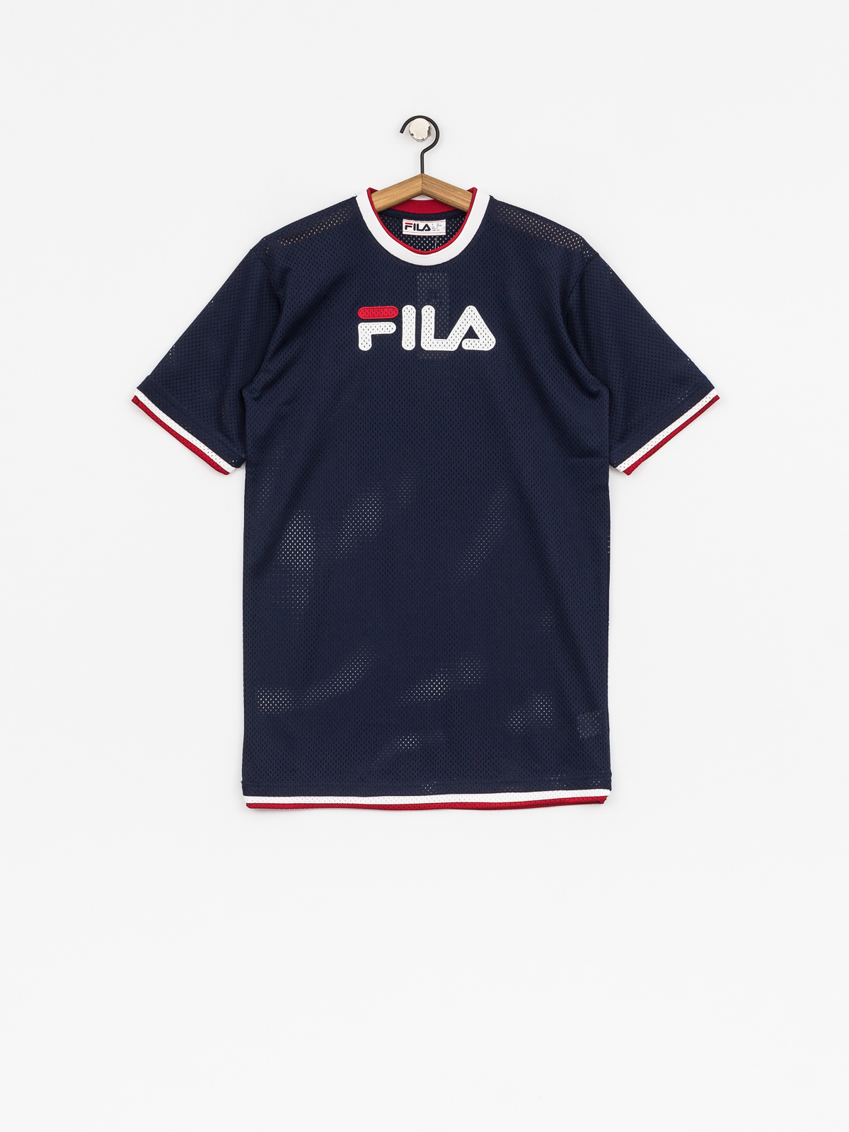 Šaty  Fila Drew Mesh Wmn (peacoat/red/white)