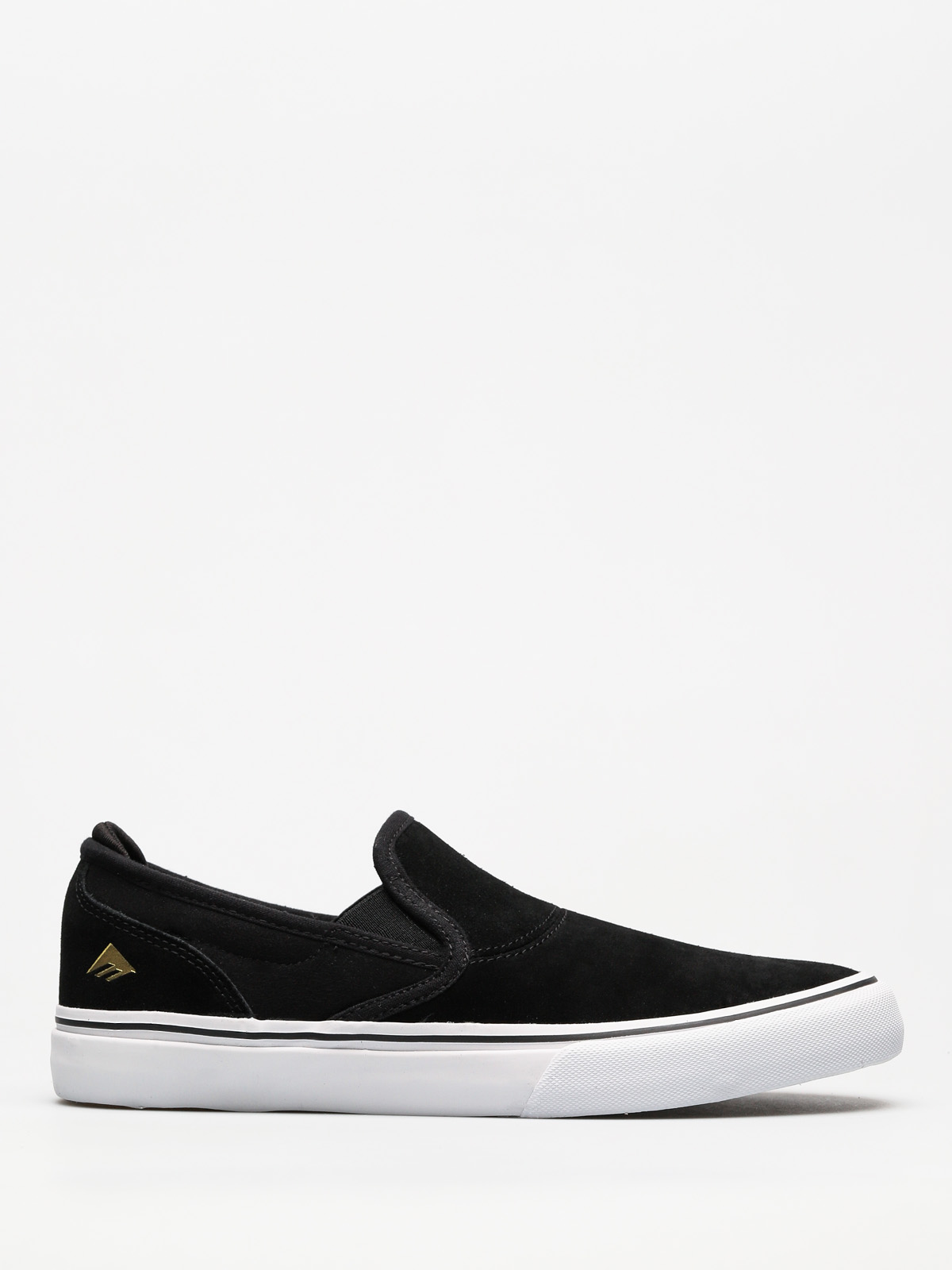 Topánky Emerica Wino G6 Slip On (black/white/gold)