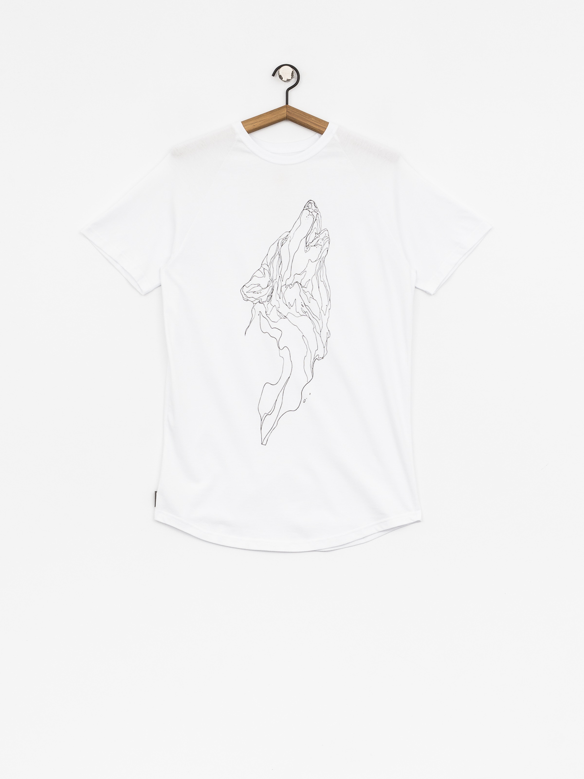 Tričko Majesty Wolf (white)