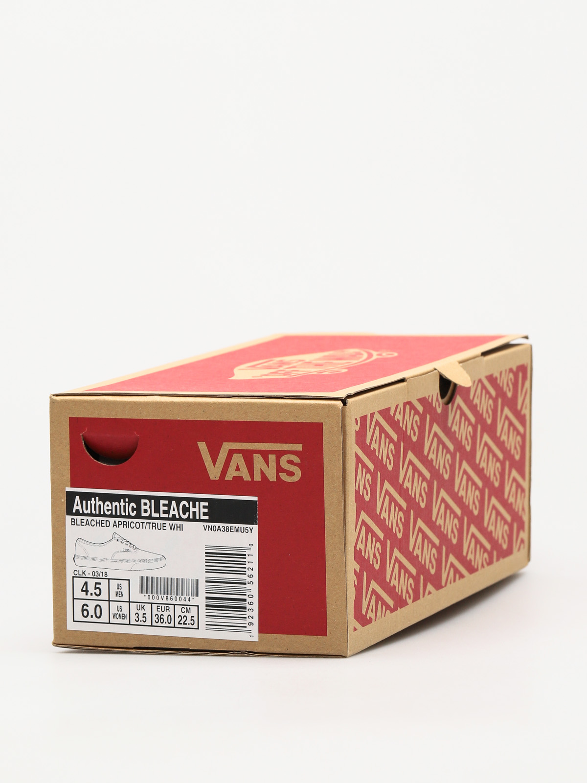 Topánky Vans Authentic (bleached apricot/true white)